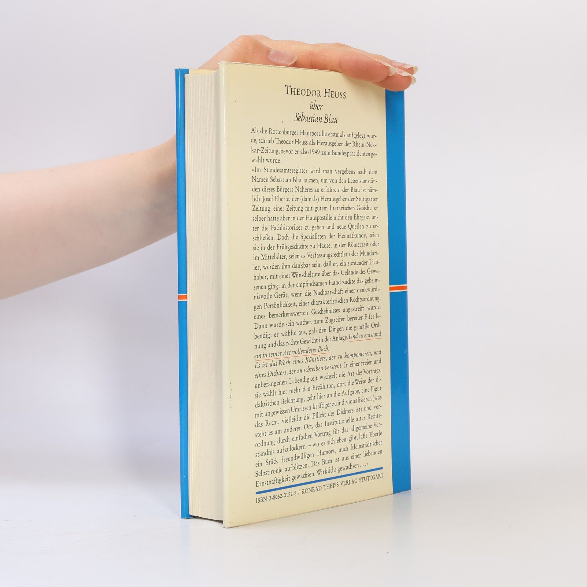 Sebastian Blau Rottenburger Hauspostille