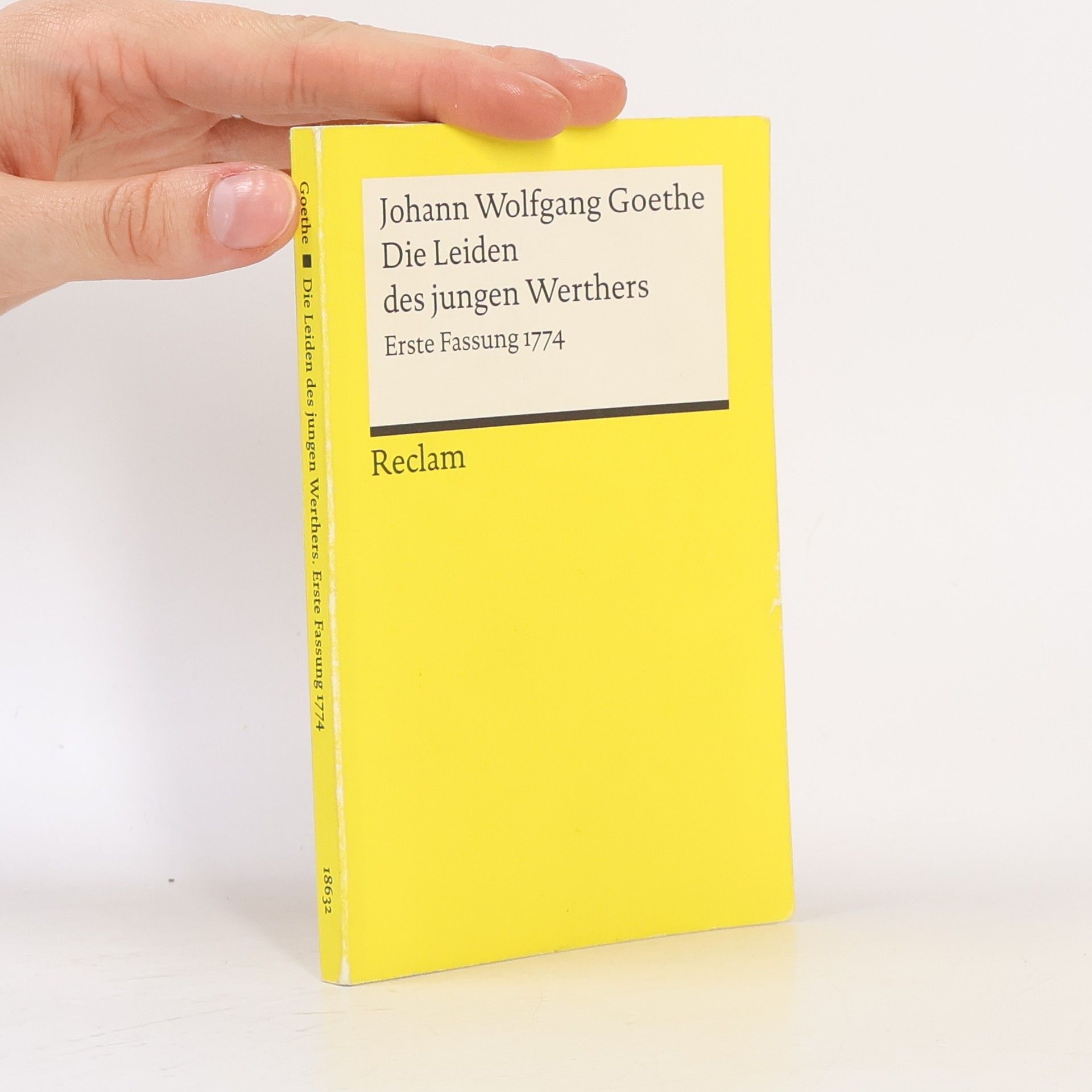 Johann Wolfgang von Goethe Die Leiden des jungen Werthers