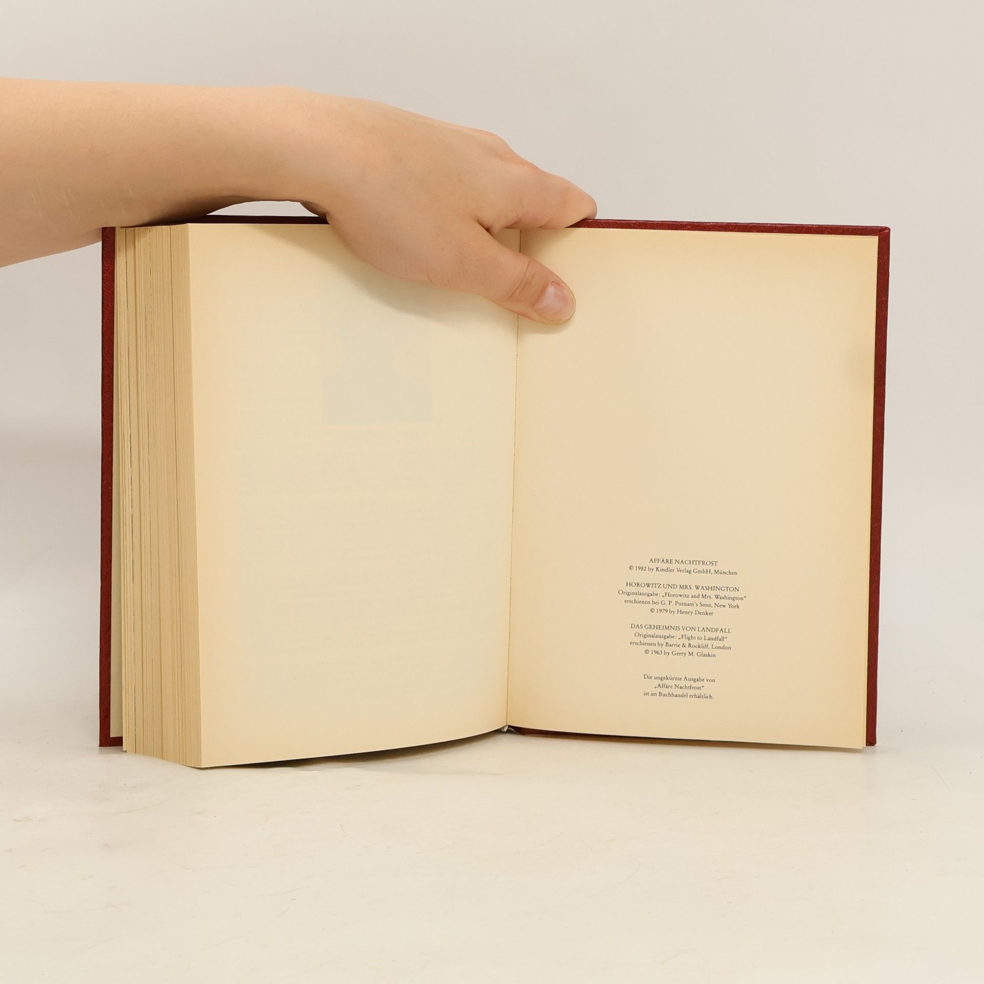 Bernhard Horstmann Reader's Digest Auswahlbücher