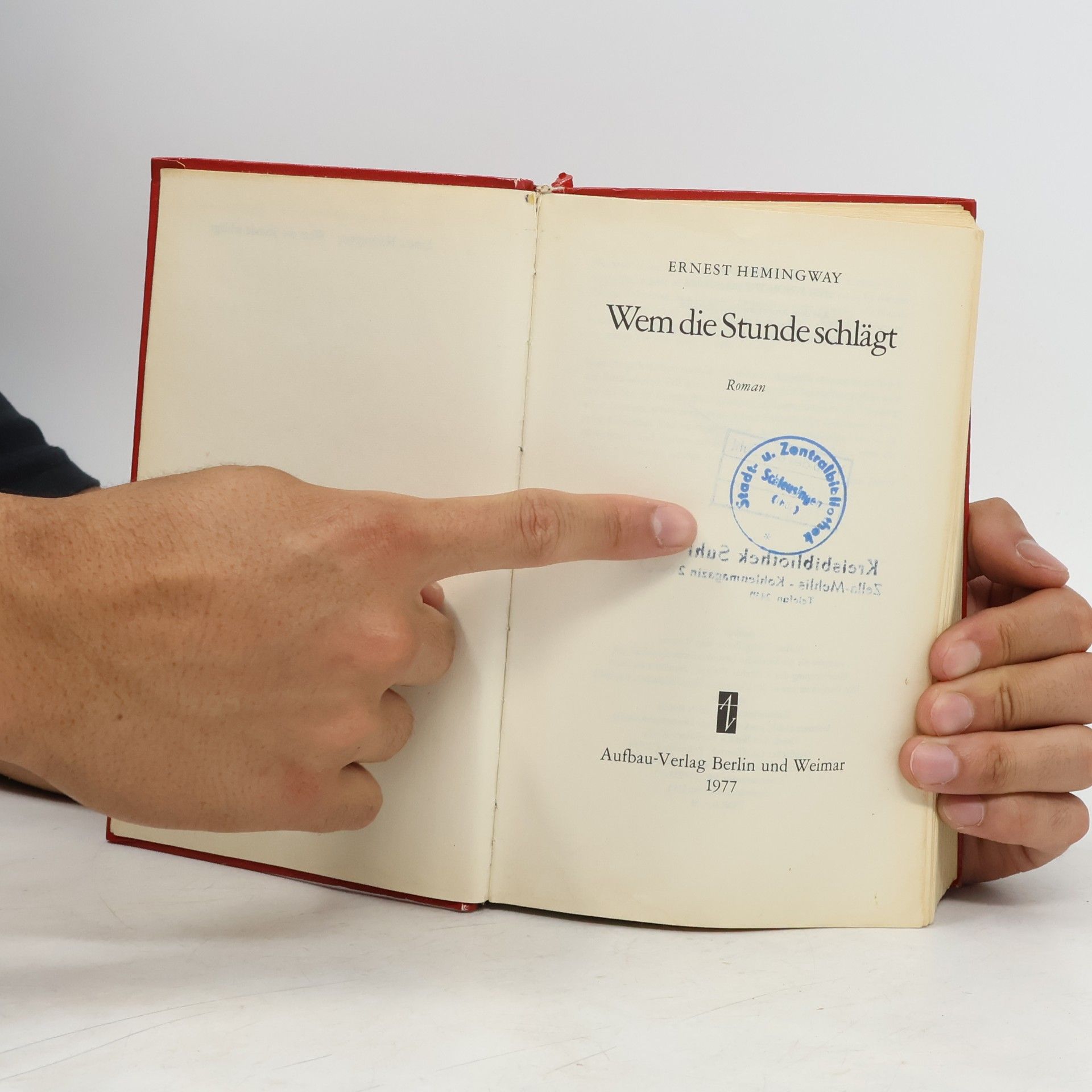 Ernest Hemingway Wem die Stunde schlägt