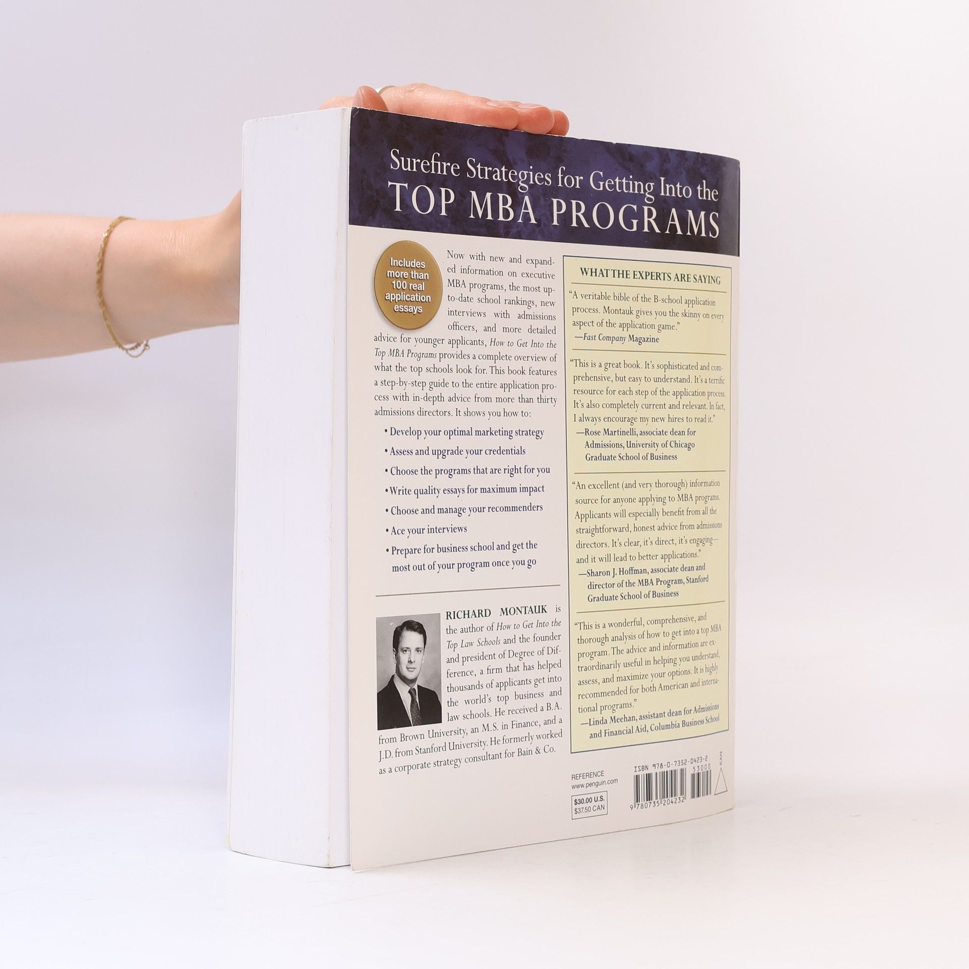 Richard Montauk J.D. How to Get Into the Top MBA Programs