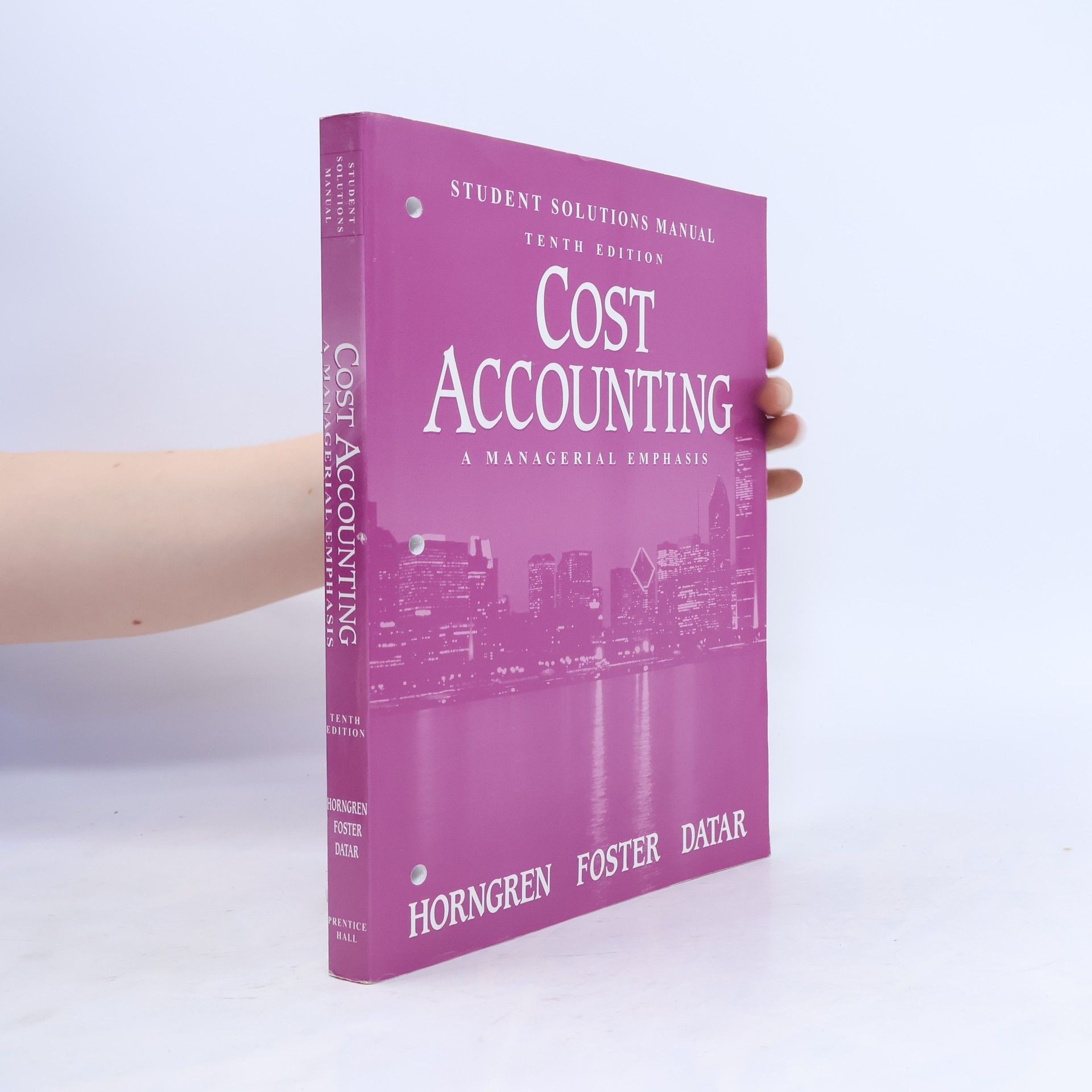 Charles. T. Horngren Cost accounting : a managerial emphasis