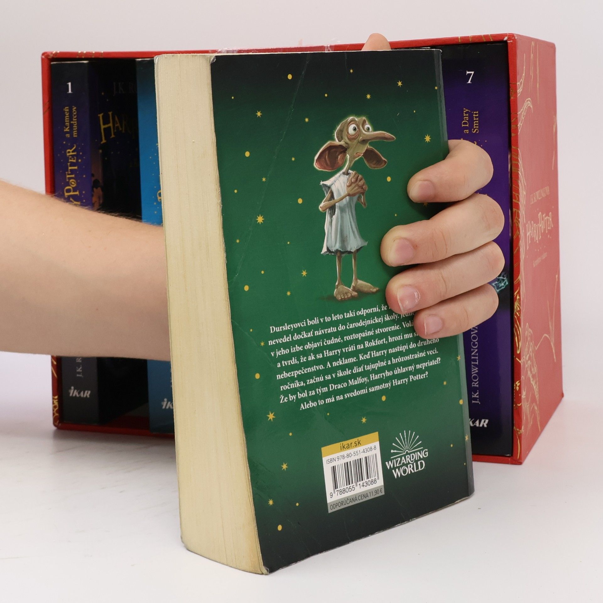 J. K. Rowling Harry Potter 1-7. Box