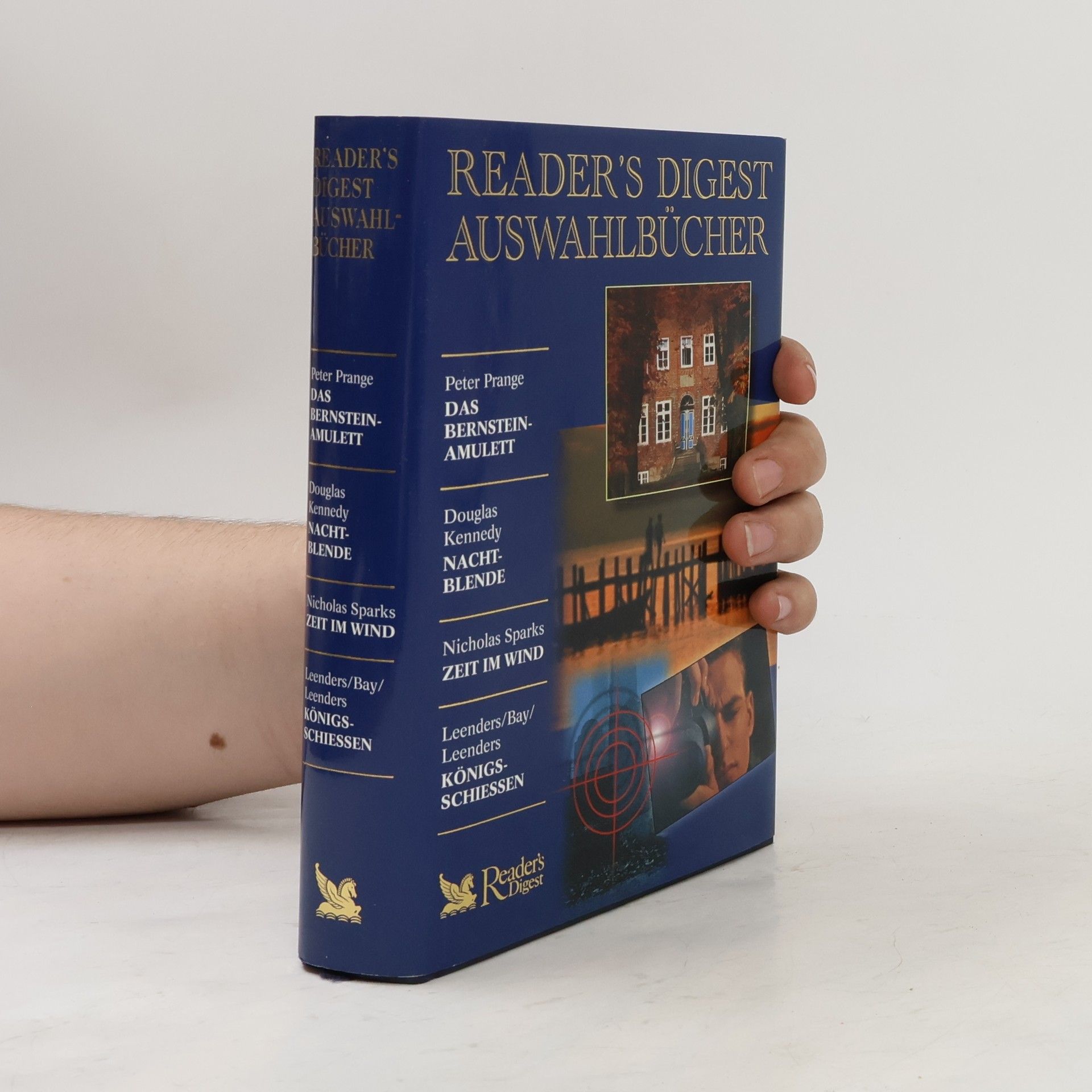 Nicholas Sparks Reader's Digest Auswahlbücher. Das Bernsteinamulett. Nachtblende. Zeit im Wind. Königsschiessen