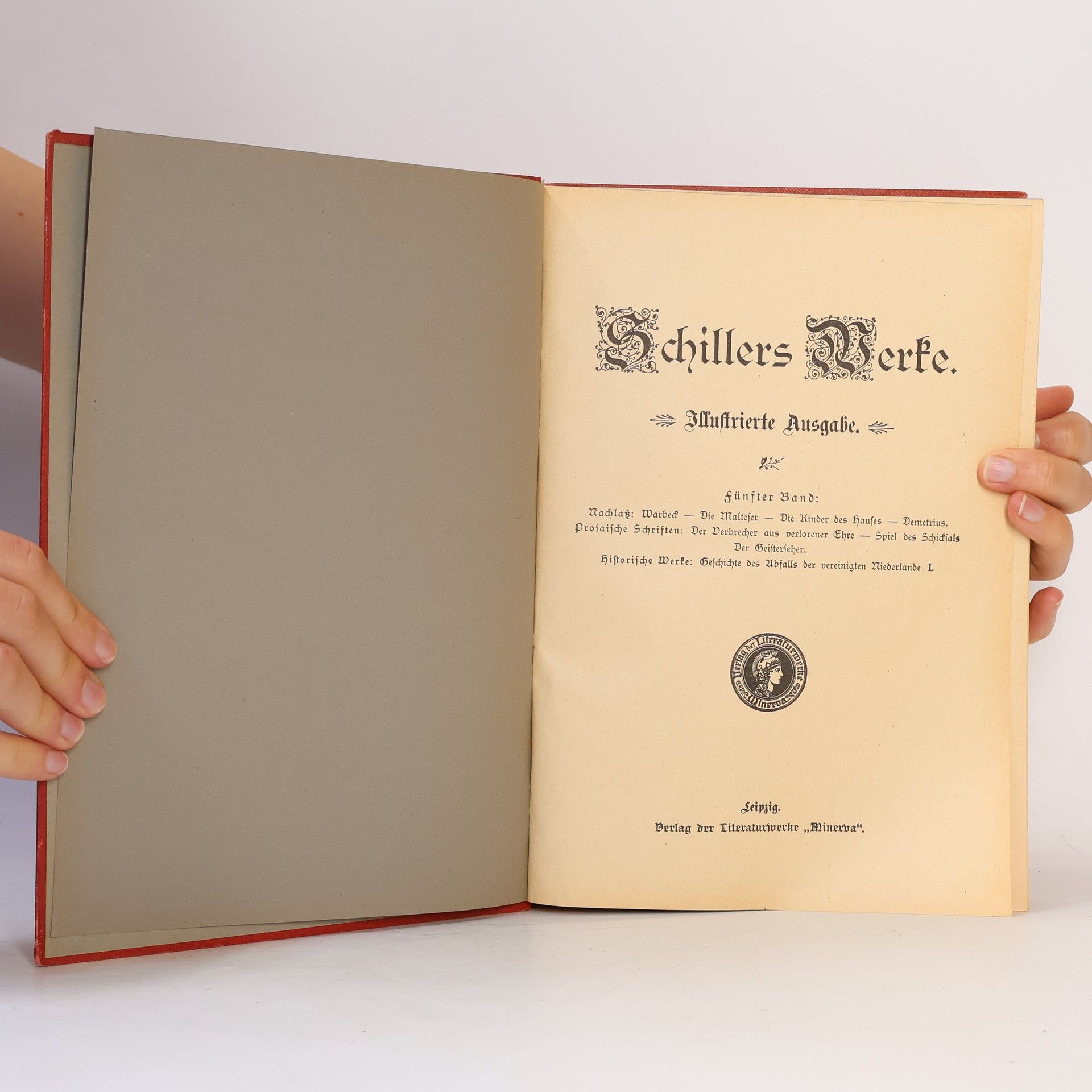 Friedrich Schiller Schillers Werke V
