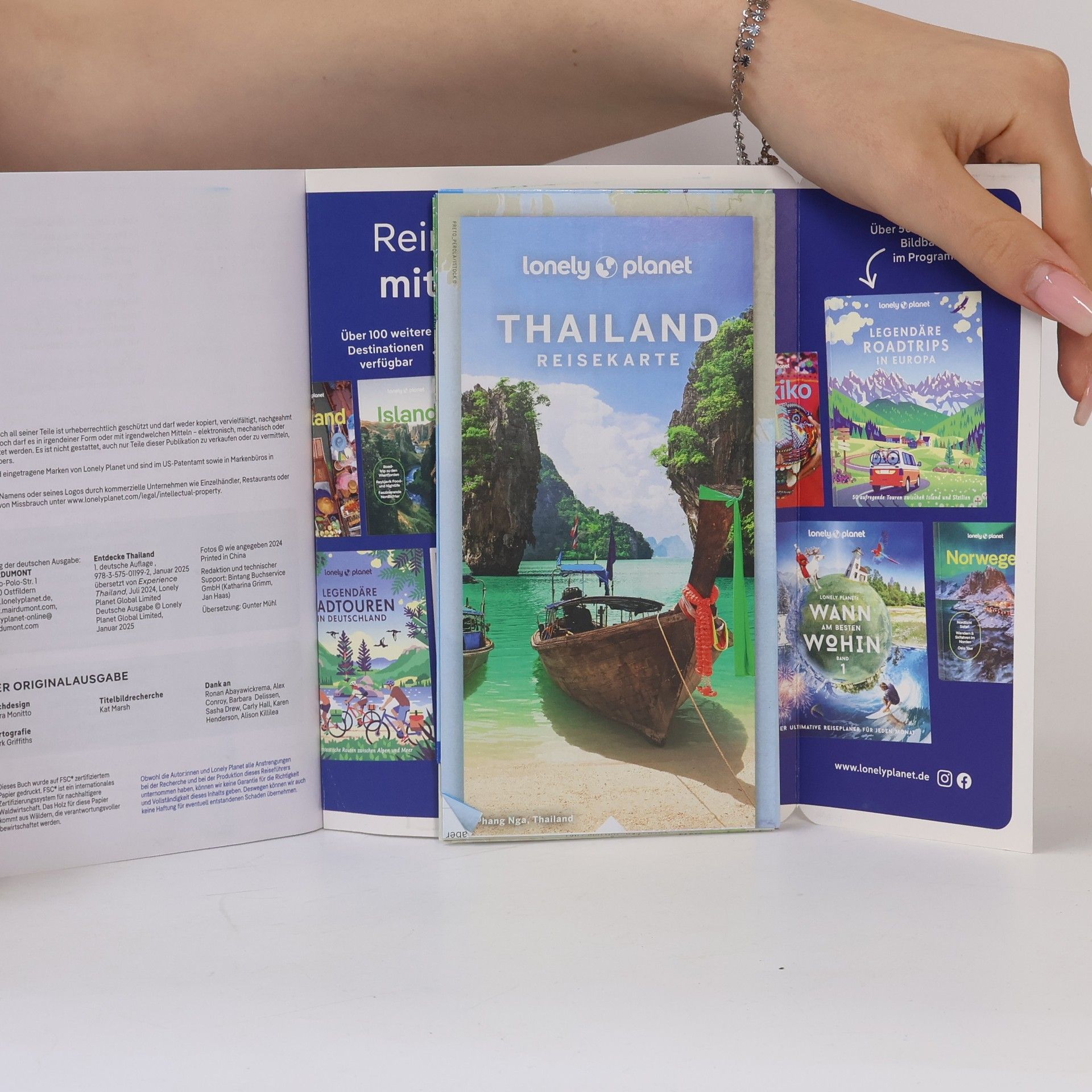 Amy Bensema Lonely Planet Reiseführer Entdecke Thailand