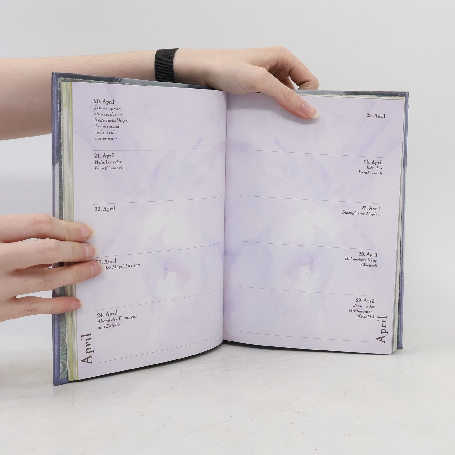 Terry Jones Lady Cottingtons geheimer Taschenkalender. Immerwährender Kalender m. elfischen Gedenk-, Fest- u. Jubeltagen sowie Lady Cottingtons Elfen-Beobachtungen