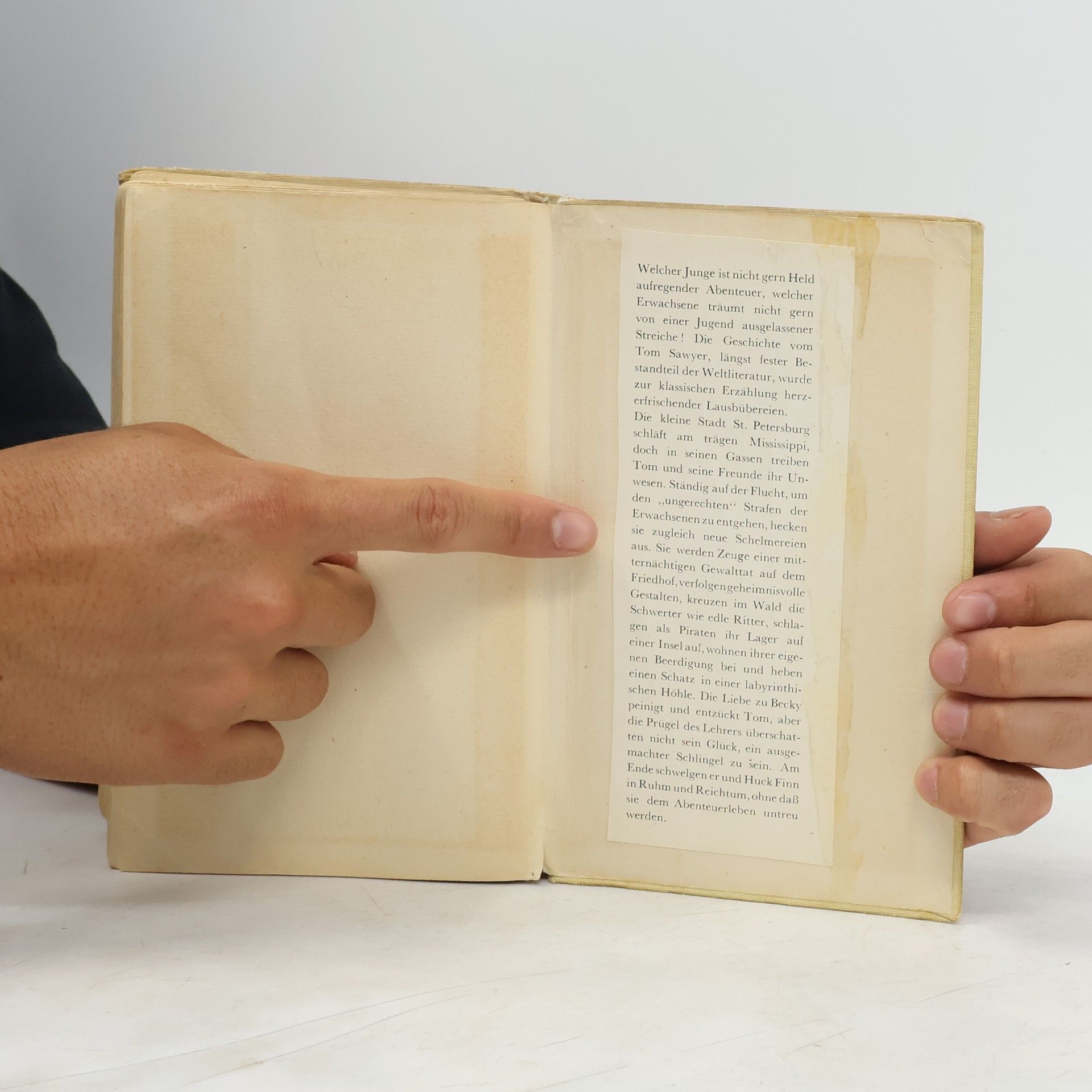 Mark Twain Tom Sawyers Abenteuer