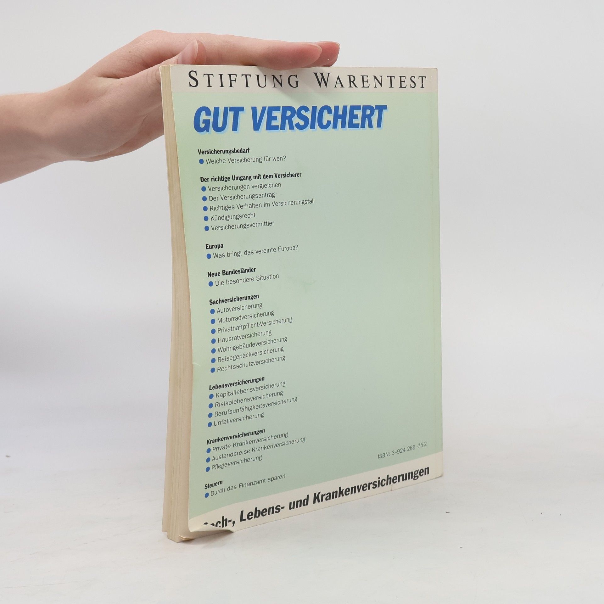 Peter Schütt Gut versichert