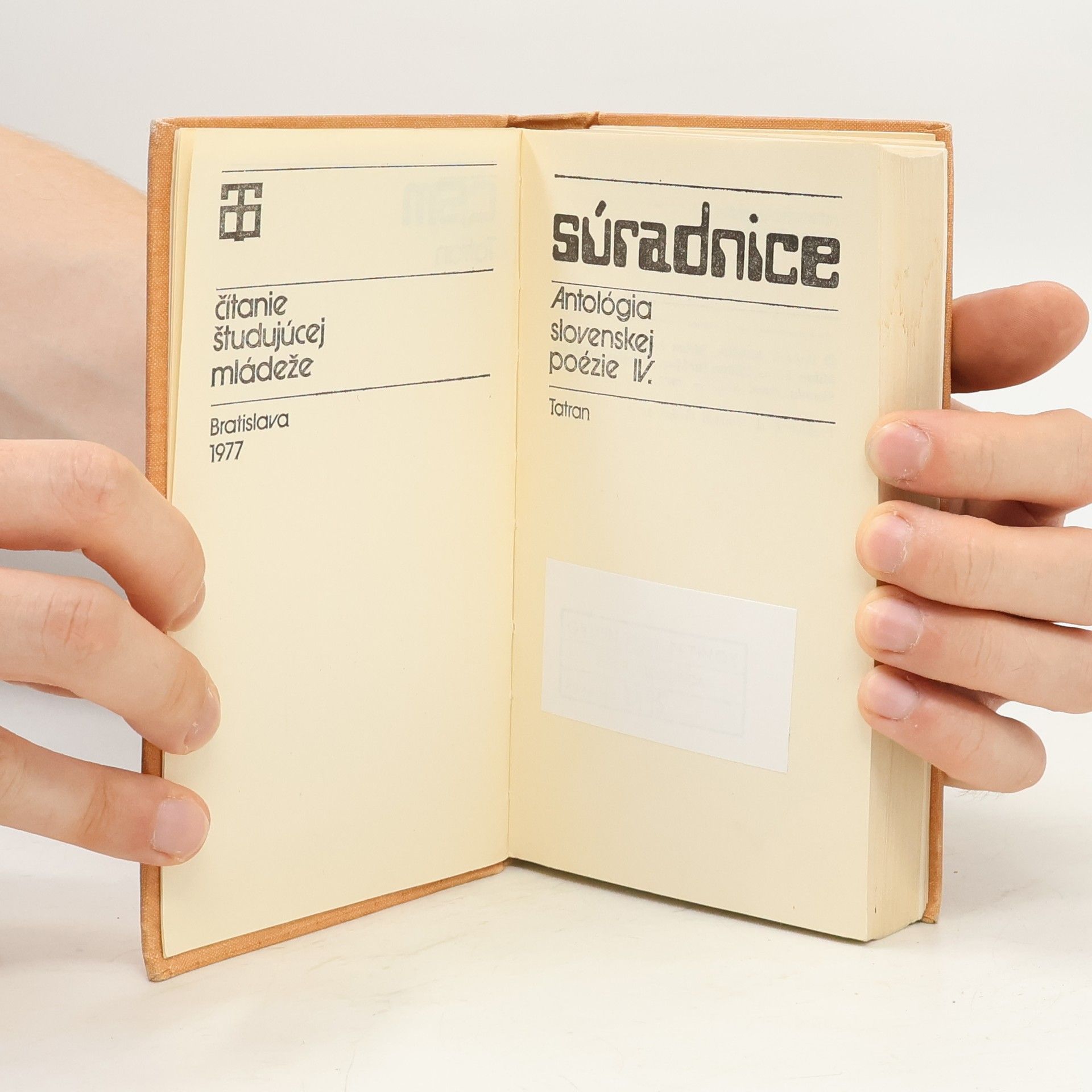Imrich Vaško Súradnice. Antológia slovenskej poézie, IV