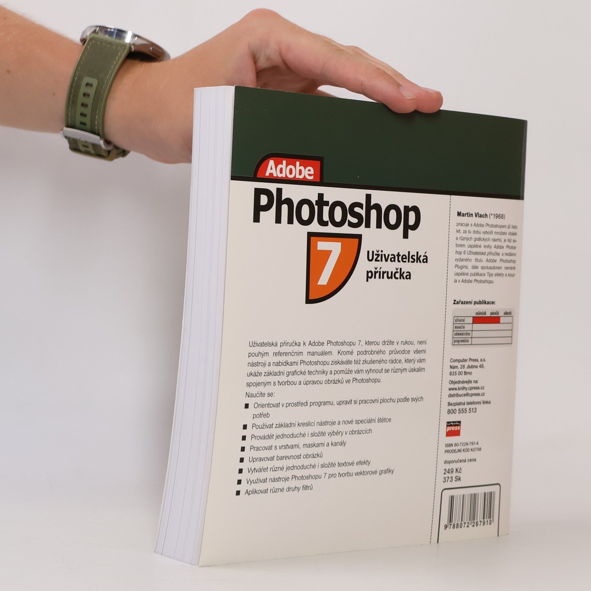 Martin Vlach Adobe Photoshop 7 : uživatelská příručka