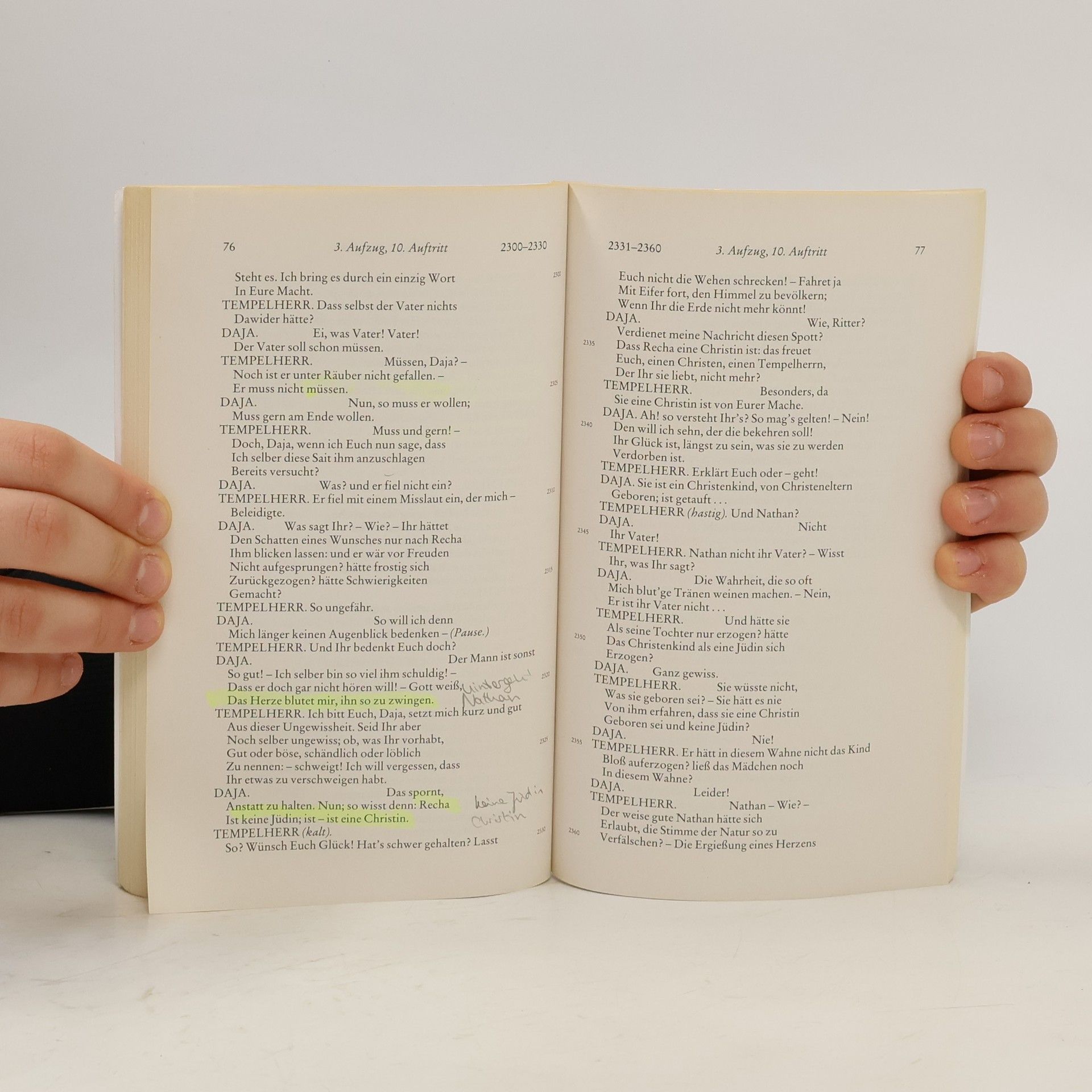 Gotthold Ephraim Lessing Nathan der weise