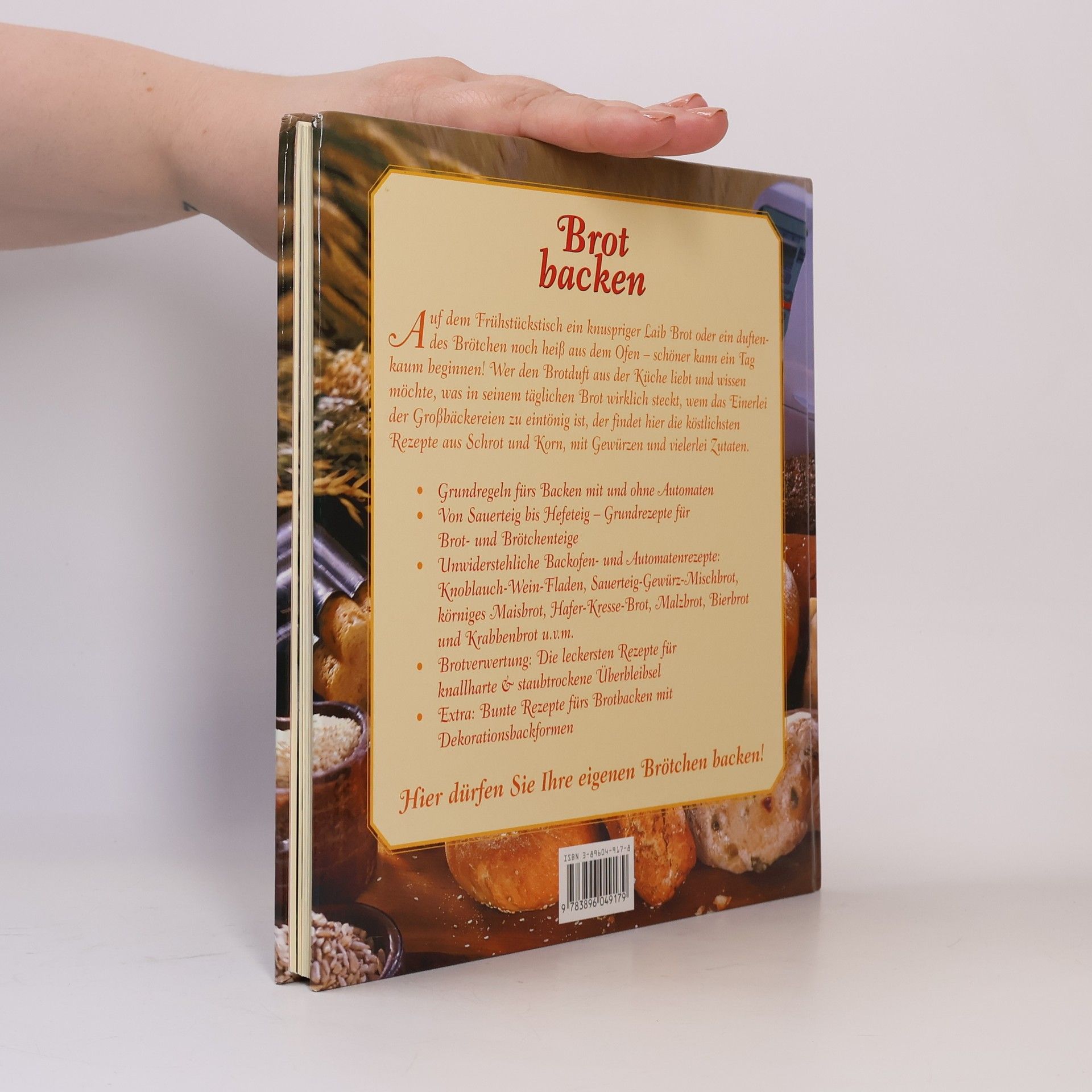 Gertrud Weidinger Brot backen mit und ohne Brotbackautomaten