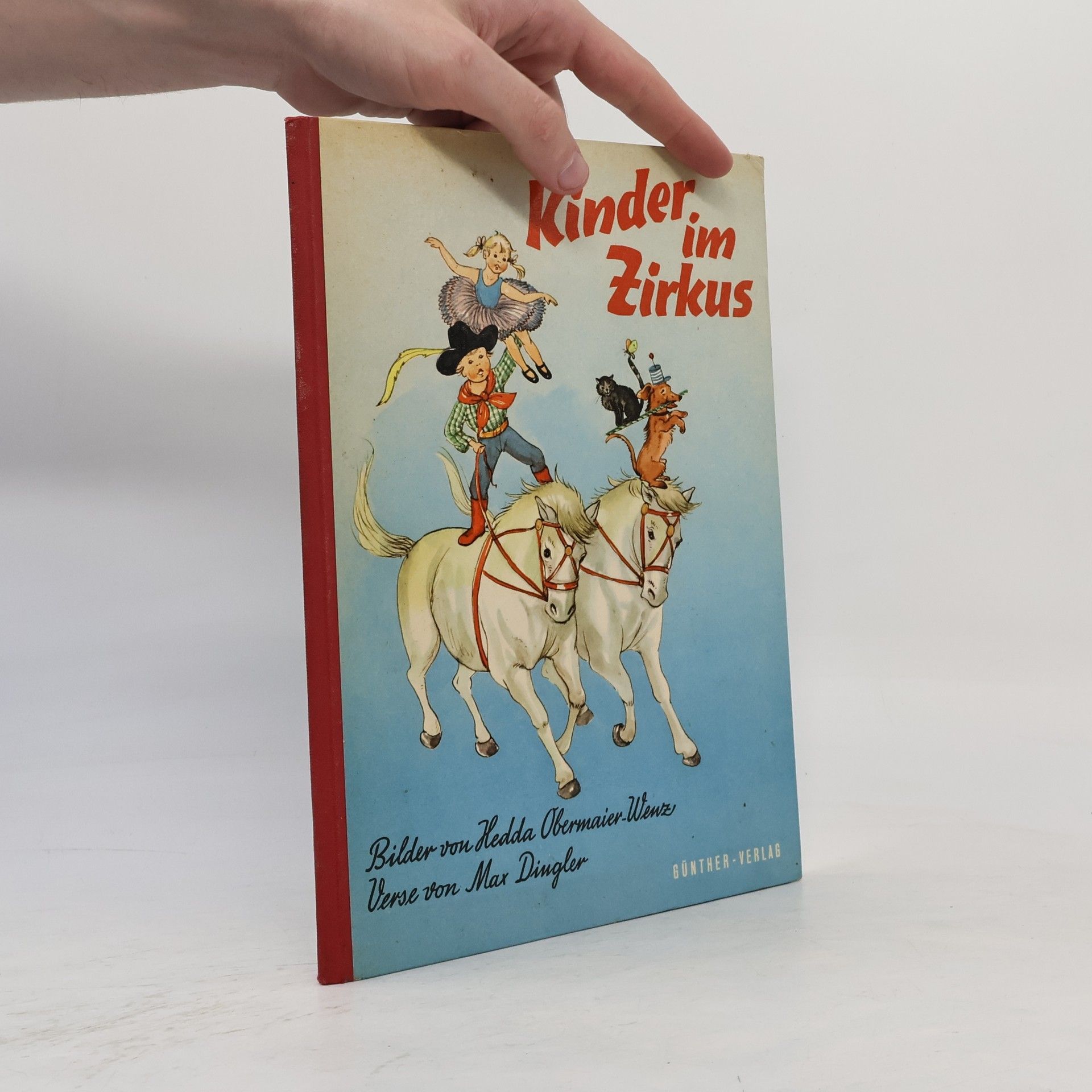 Max Dingler Kinder im Zirkus