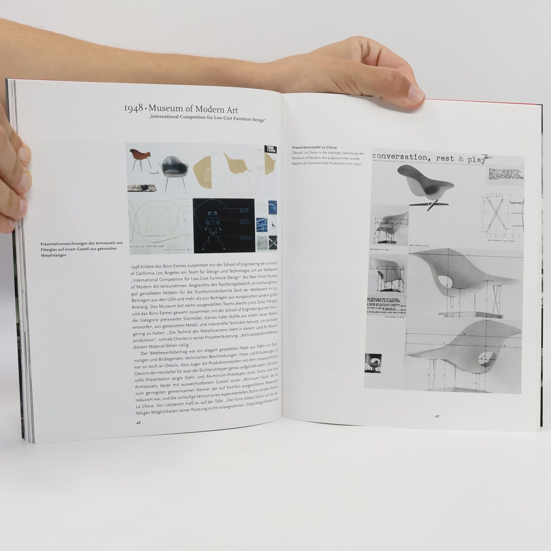 Gloria Koenig Charles & Ray Eames
