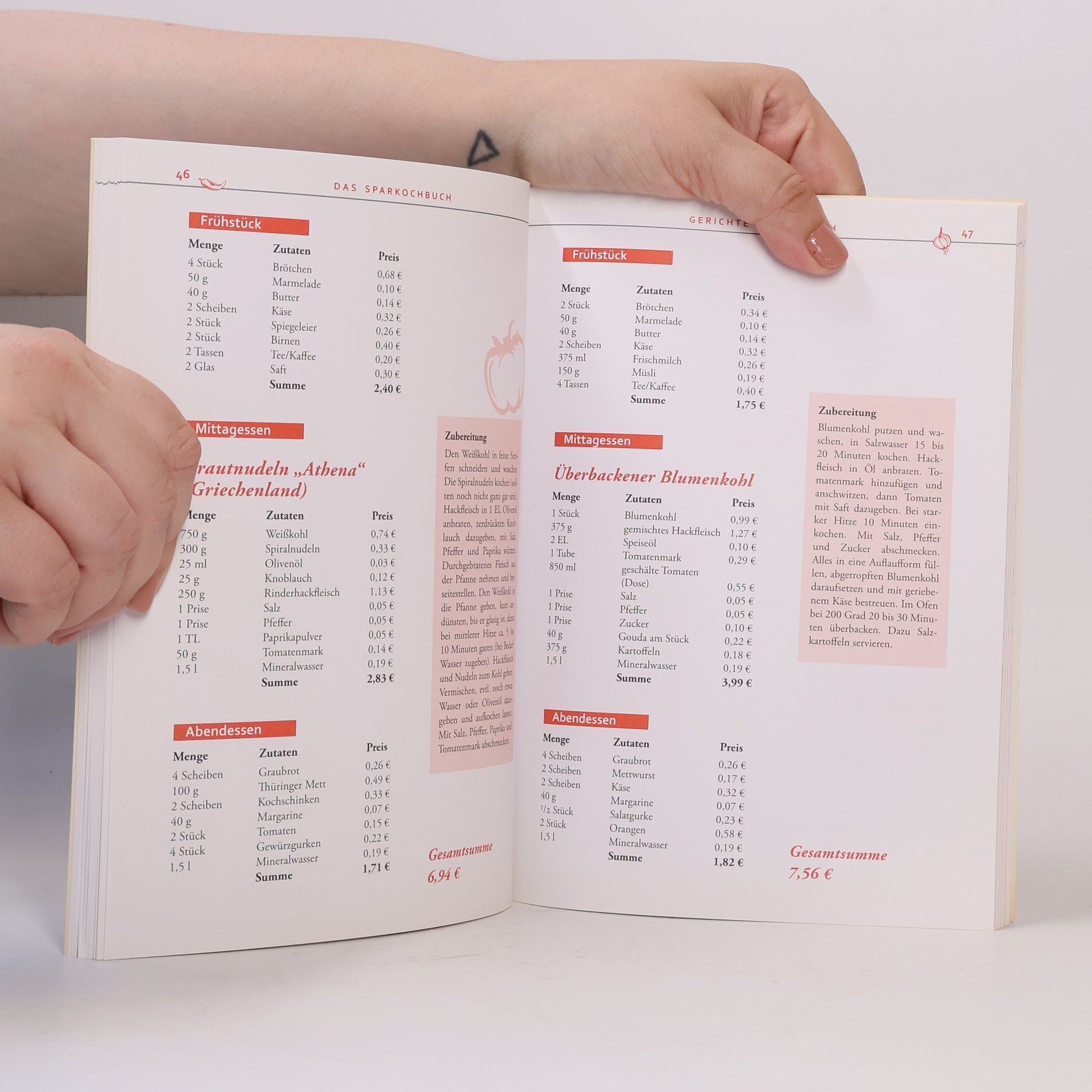 Uwe Glinka Das Sparkochbuch