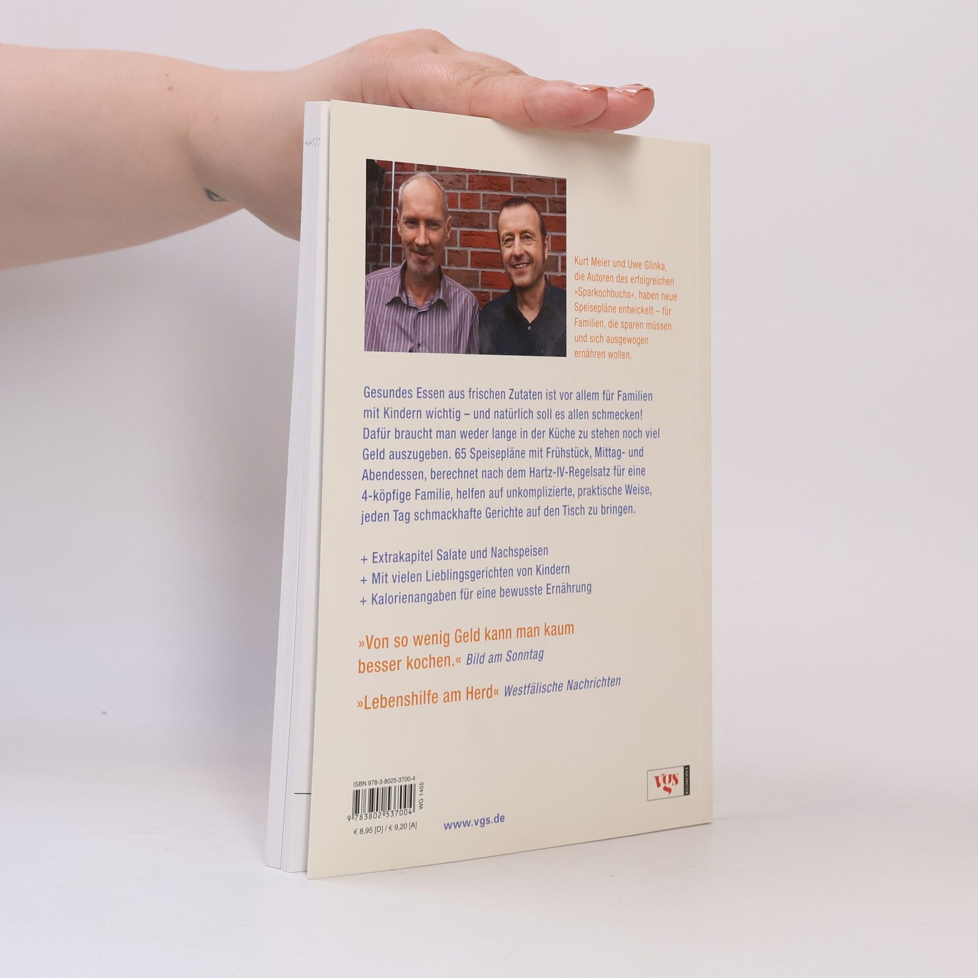 Uwe Glinka Das Familien-Sparkochbuch