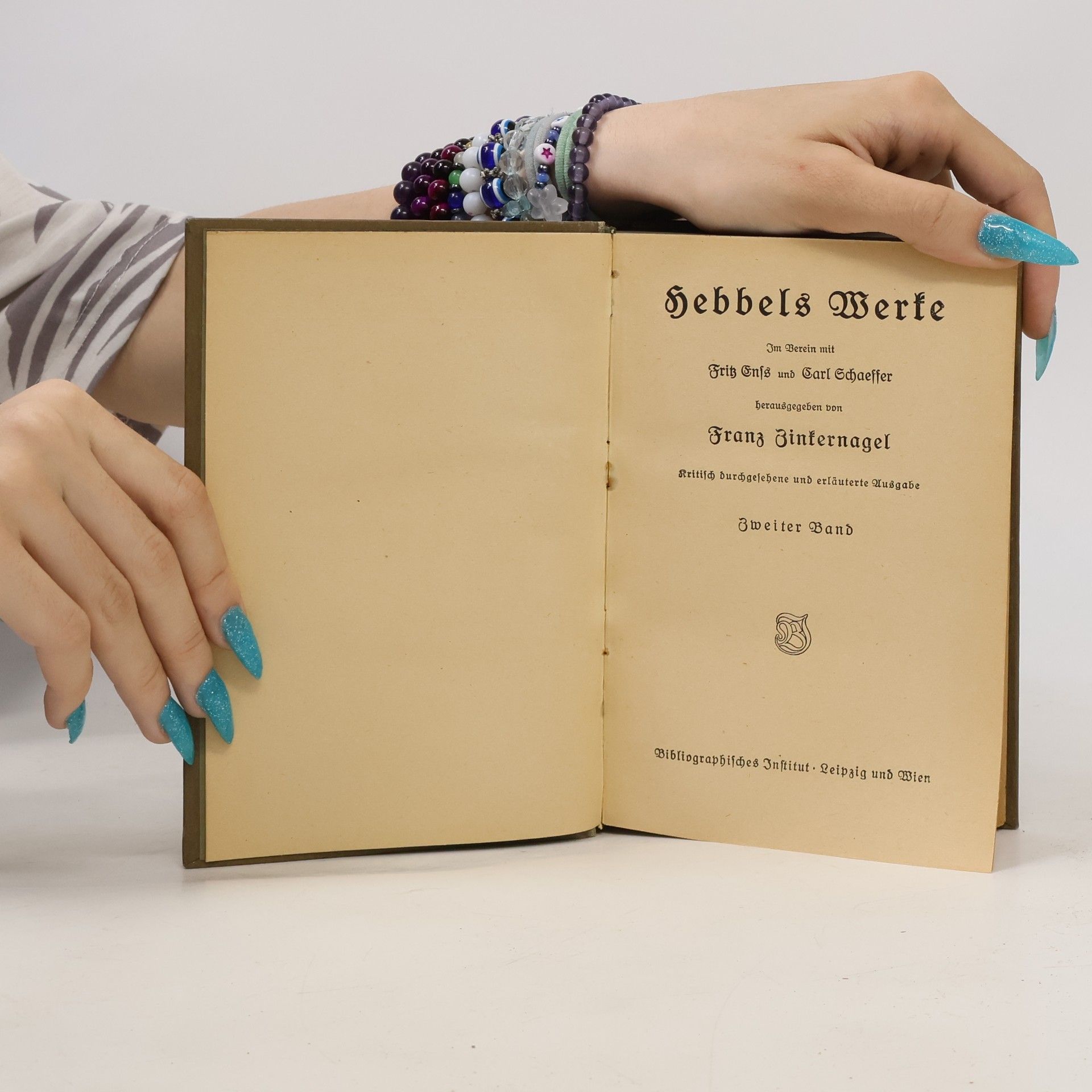 Friedrich Hebbel Hebbels Werke 2