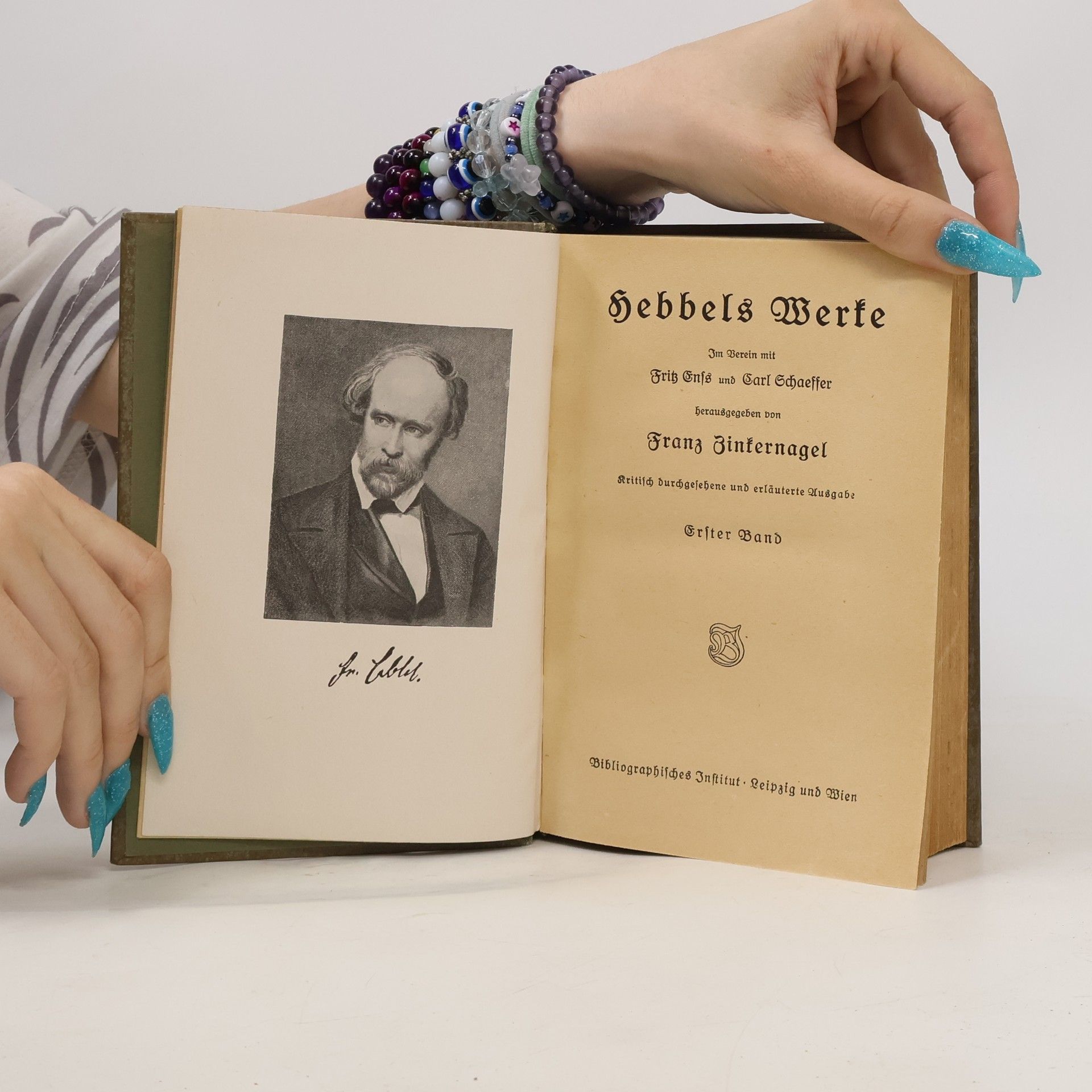 Christian Friedrich Hebbel Hebbels Werke 1