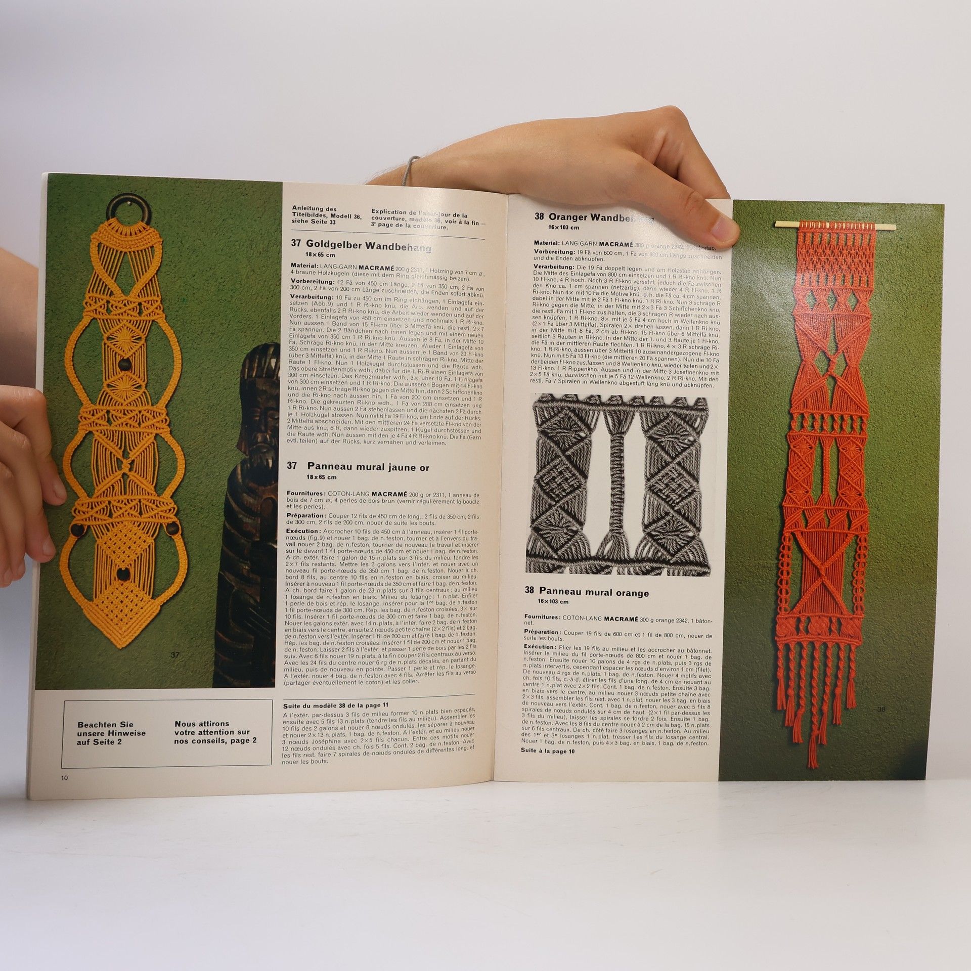 Autorenkollektiv Macramé Lang. Anleitungen und Modelle
