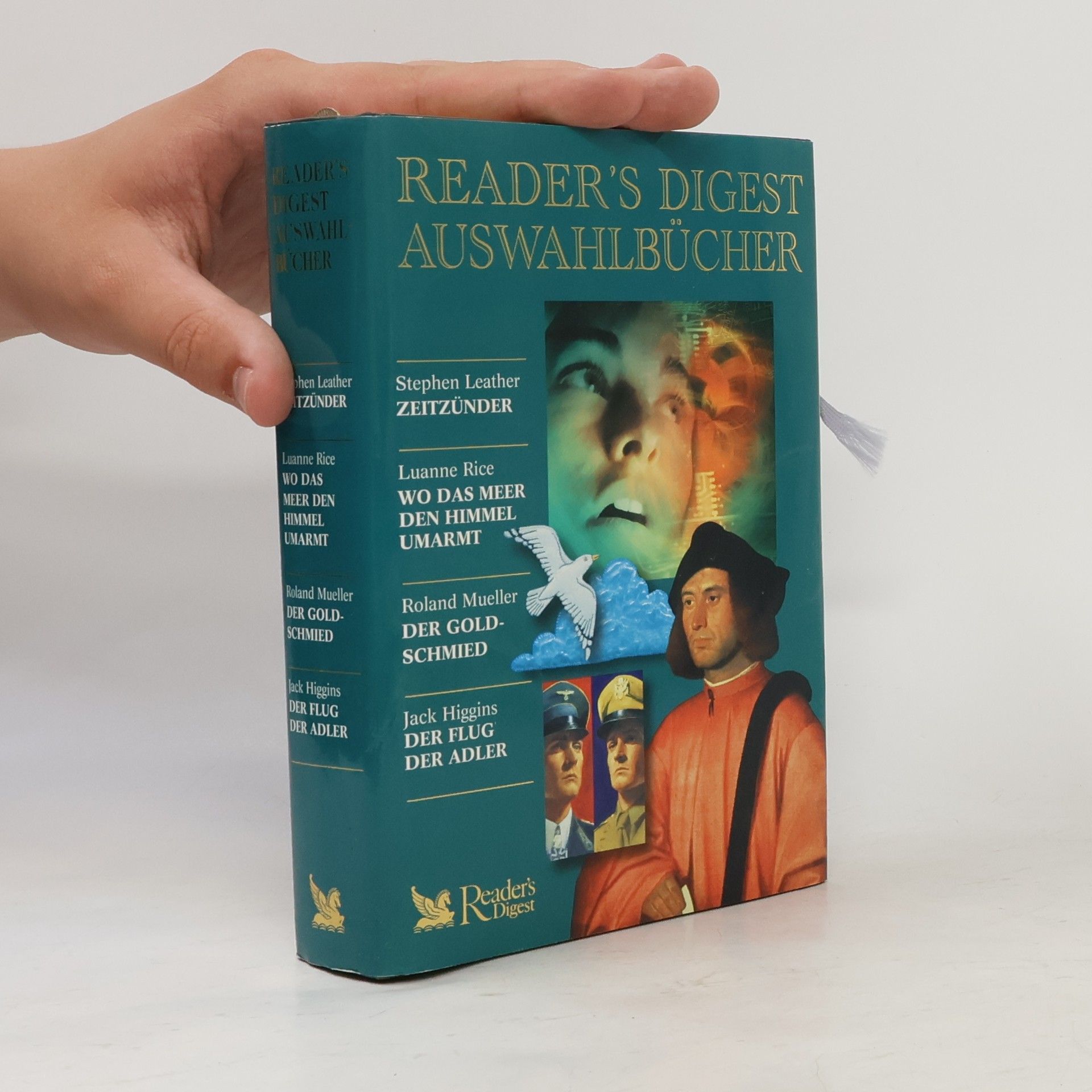 Roland Mueller Reader's Digest Auswahlbücher. Zeitzünder. Wo das Meer den Himmel umarmt. Der Goldschmied. Der Flug der Adler