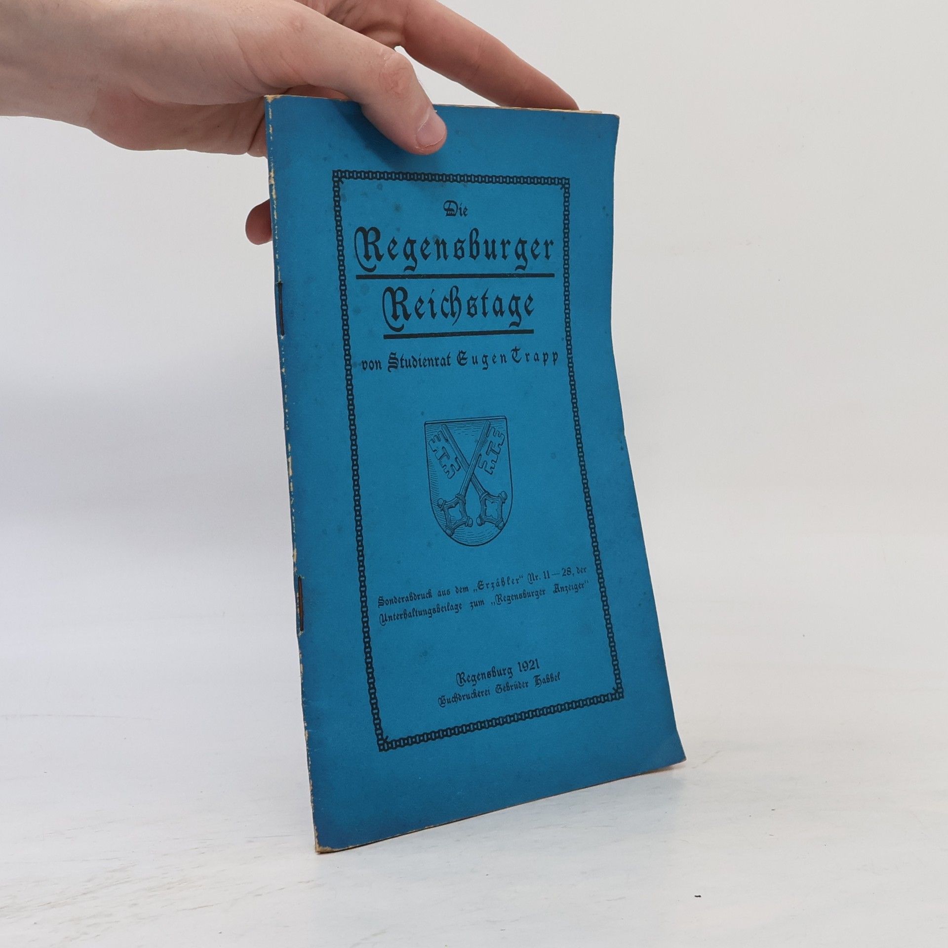 Eugen Trapp Die Regensburger Reichstage