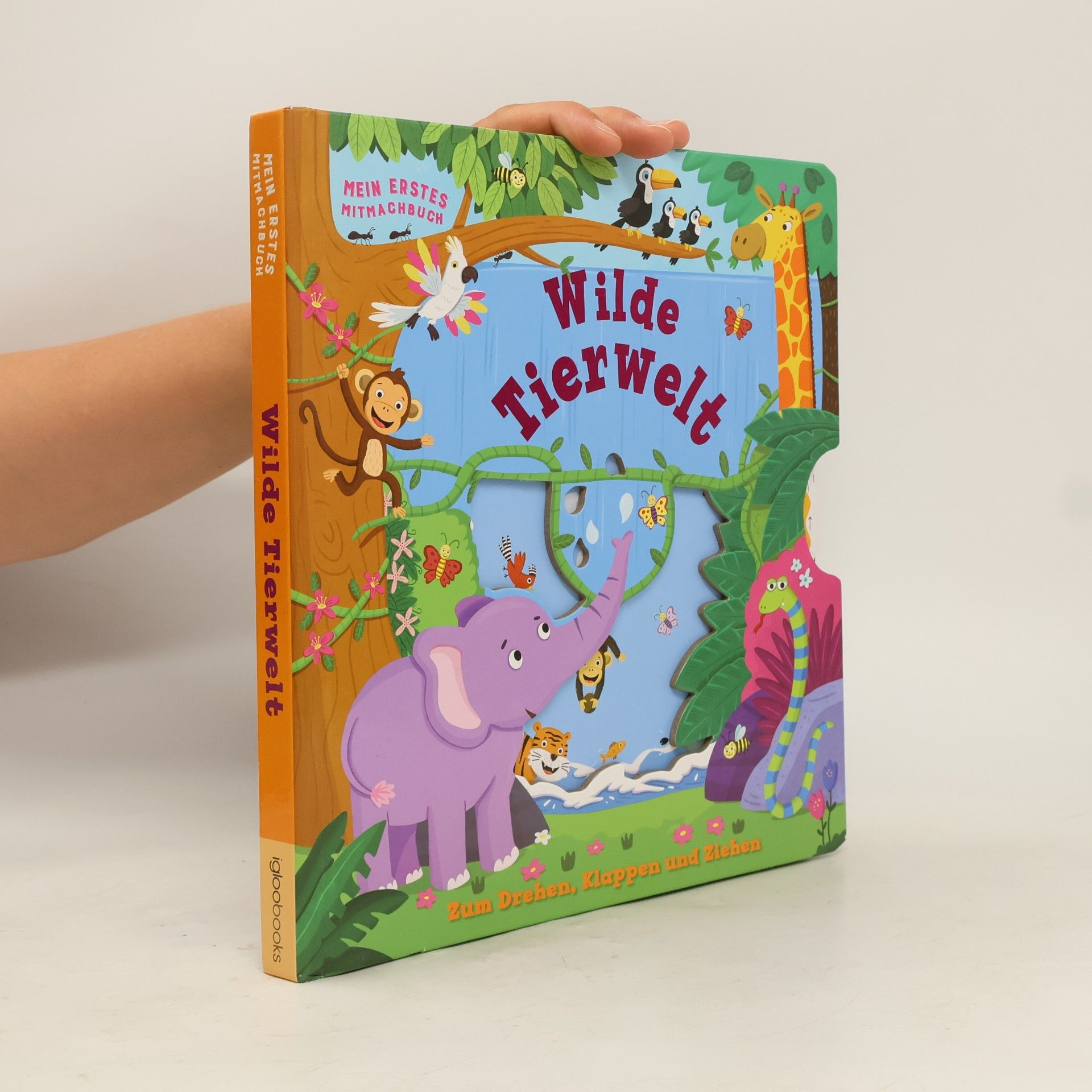 Mein Erstes Mitmachbuch: Wilde Tierwelt