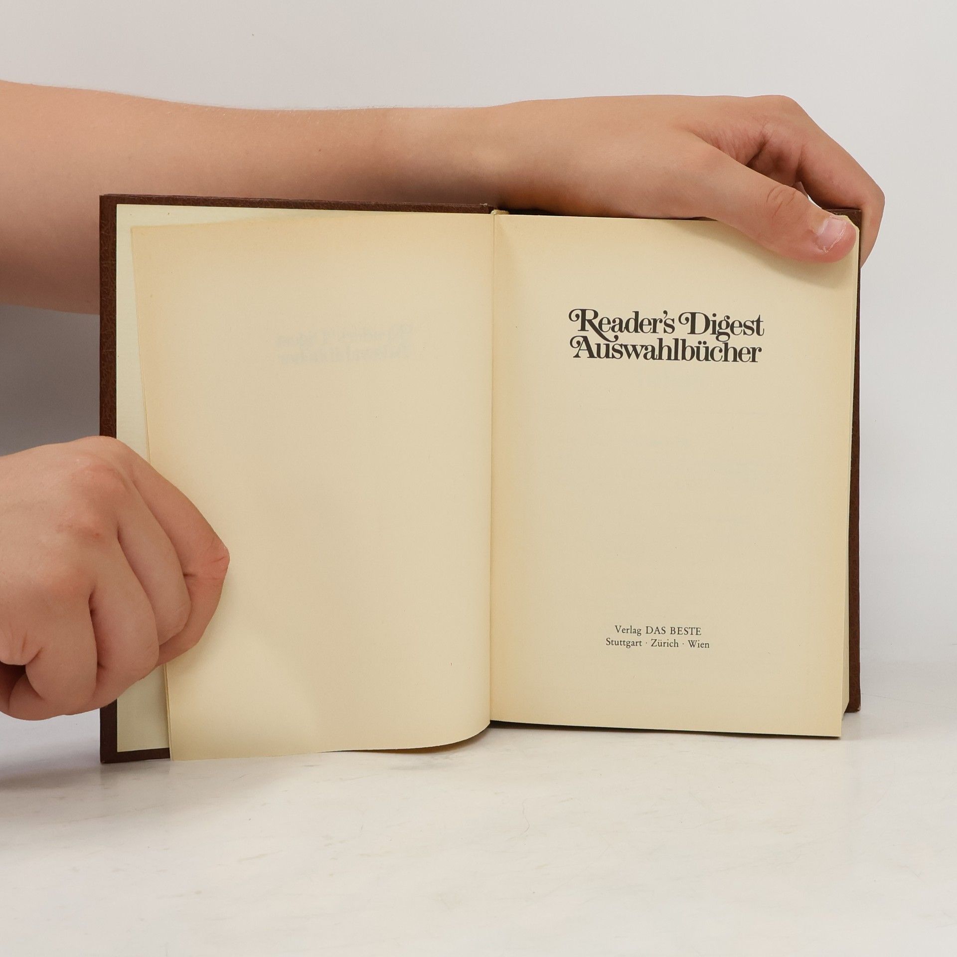 Stefan Zweig Reader’s Digest Auswahlbücher. Schachnovelle. Berliner Reigen. Eine Kindheit in Warschau. Control Tower