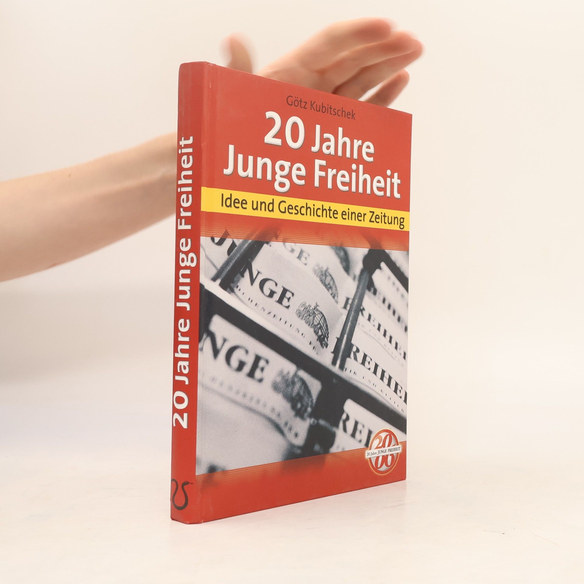 Götz Kubitschek 20 Jahre Junge Freiheit