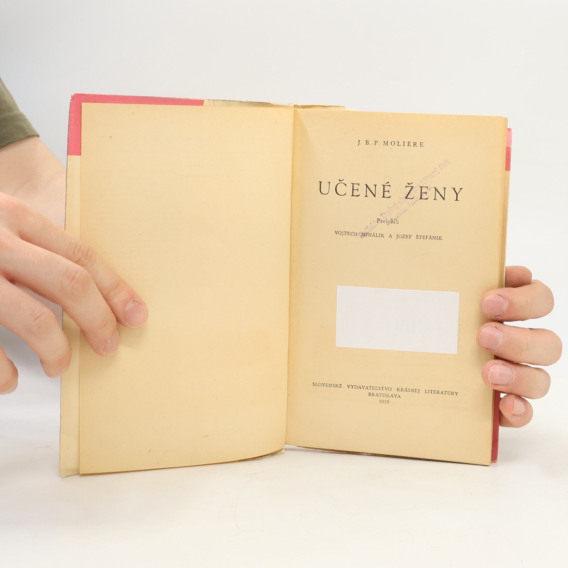 Molière Učené ženy