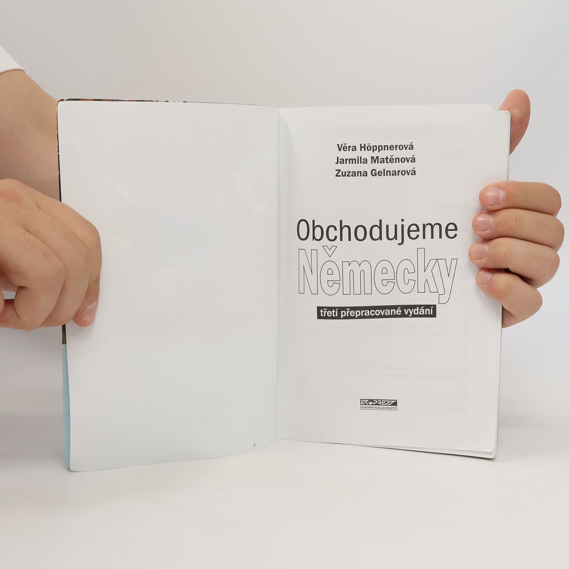 Věra Höppnerová Obchodujeme německy