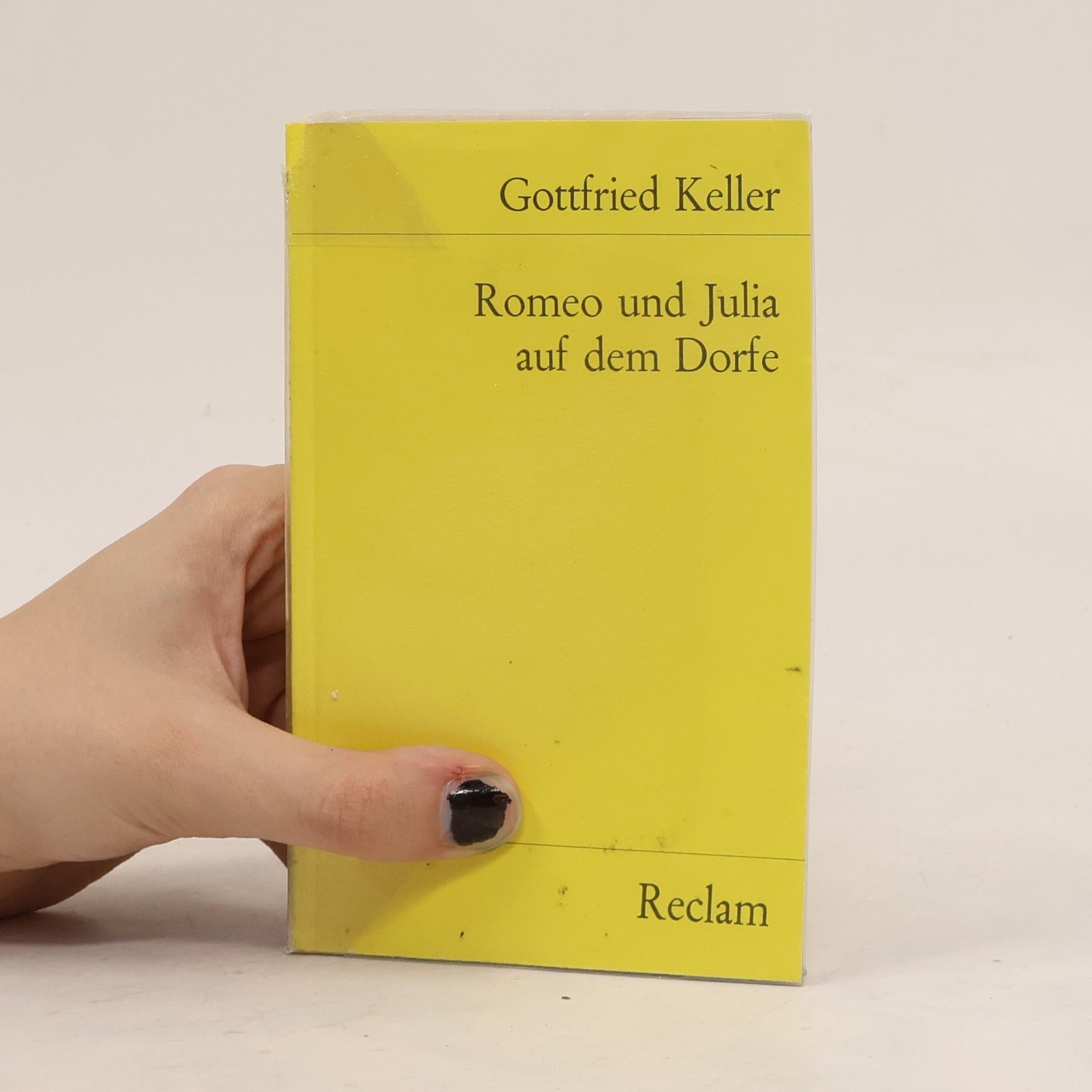 Gottfried Keller Romeo und Julia auf dem Dorfe