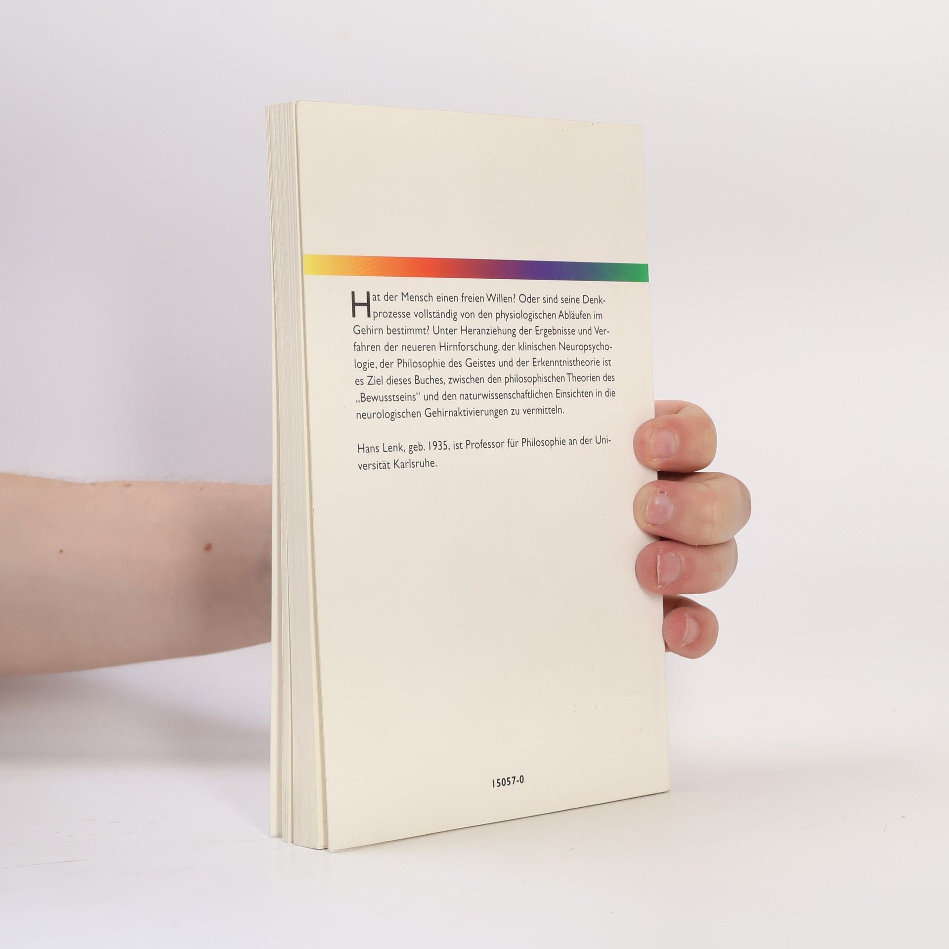 Hans Lenk Kleine Philosophie des Gehirns