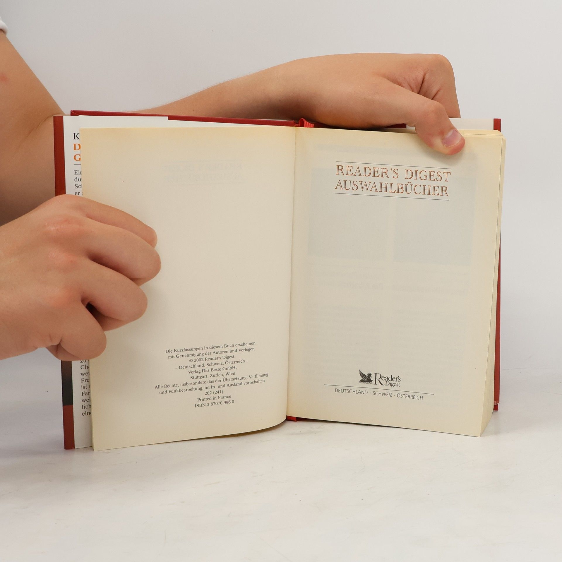 Ken Follett Das zweite Gedächtnis. Die Albertis. 24 Stunden. Karibu heisst wilkommen