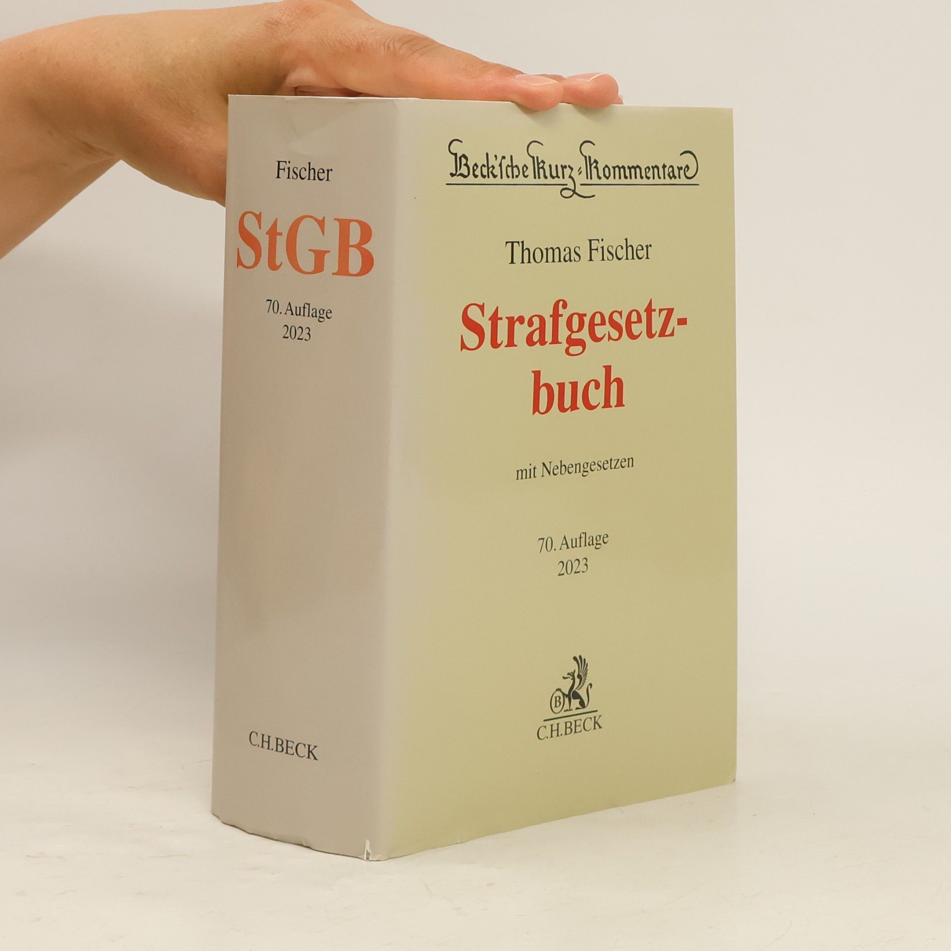 Thomas Fischer Strafgesetzbuch