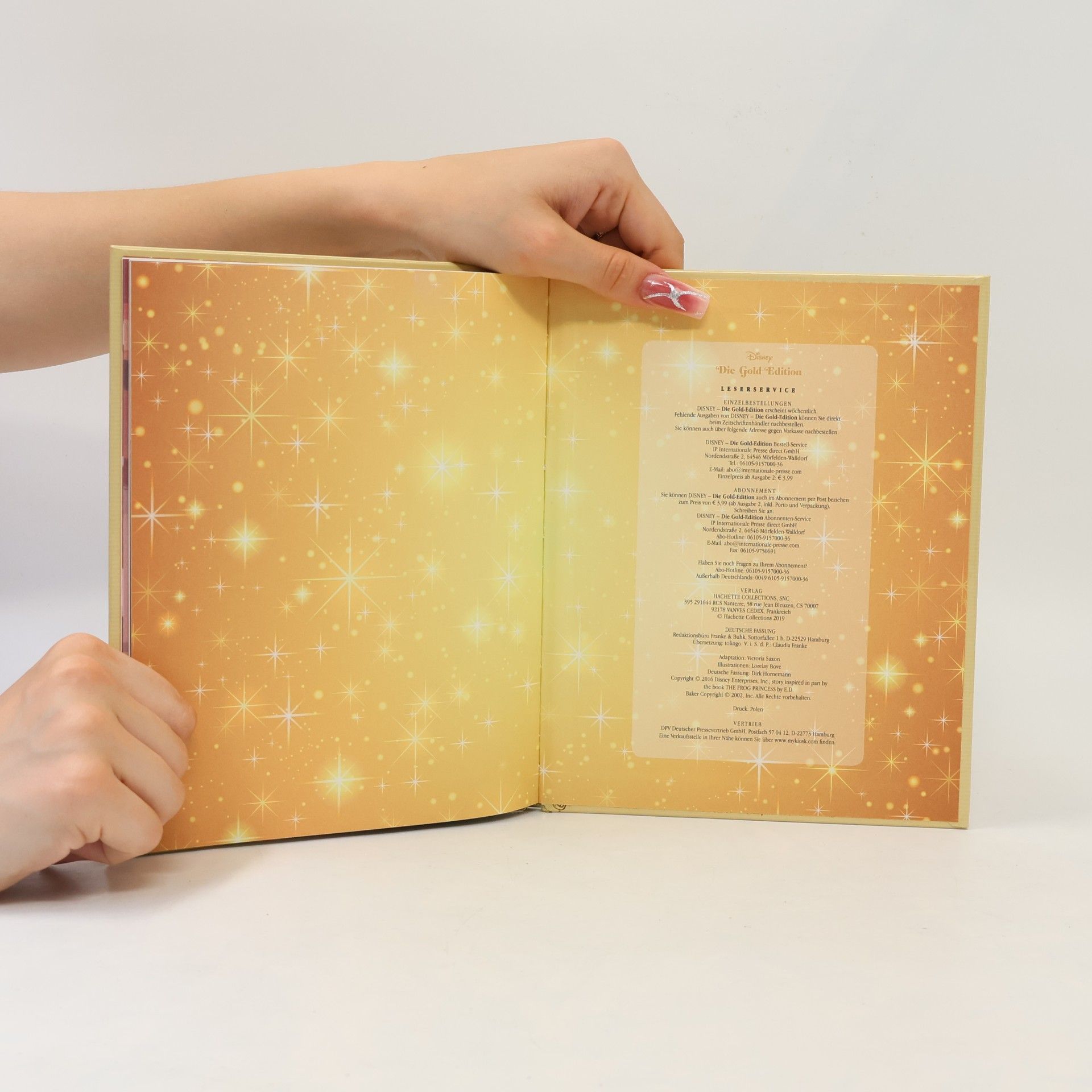 Walt Disney Die Gold Edition 13. Küss Den Frosch Malbuch