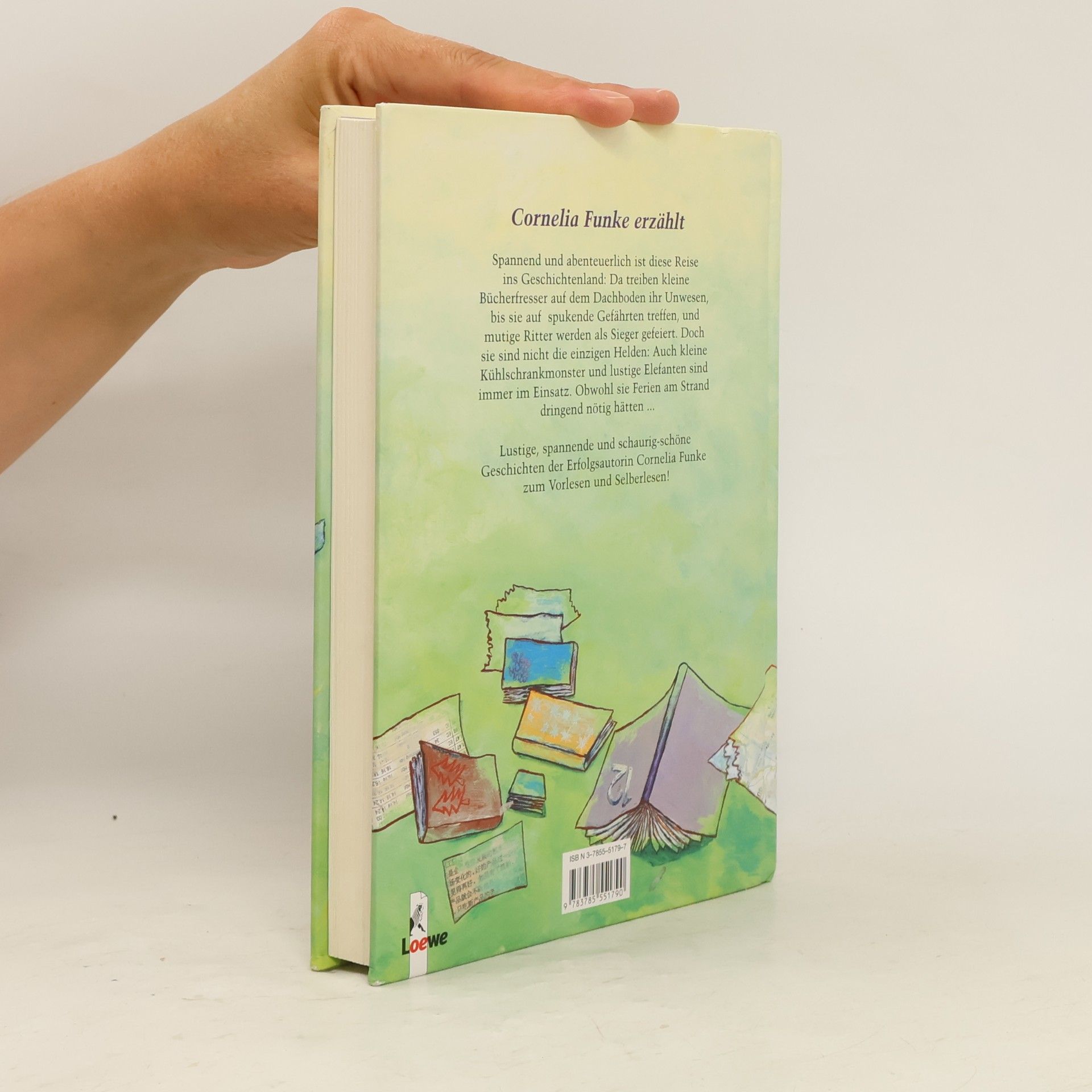 Cornelia Funke Cornelia Funke erzählt von Bücherfressern, Dachbodengespenstern und anderen Helden