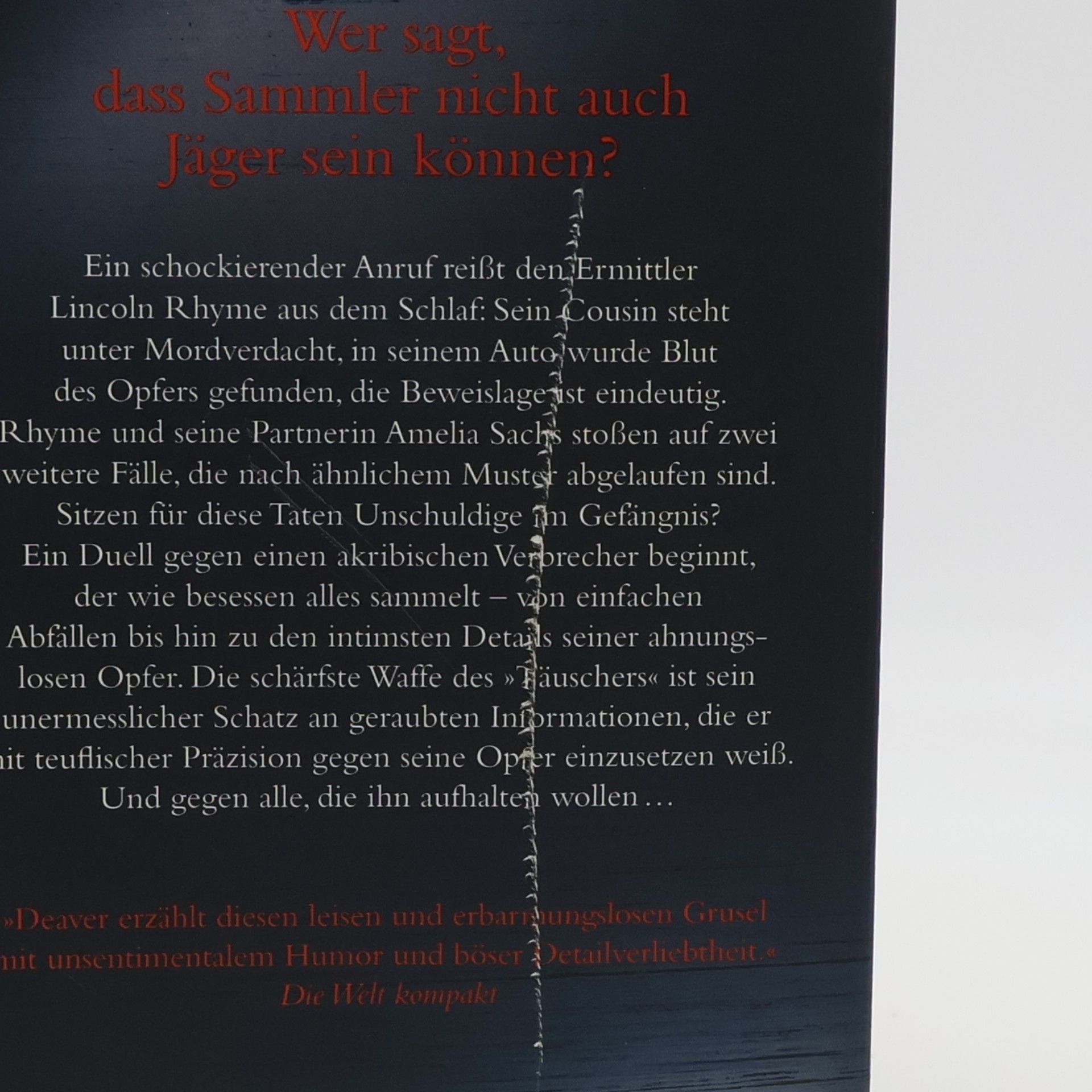 Jeffery Deaver Der Täuscher