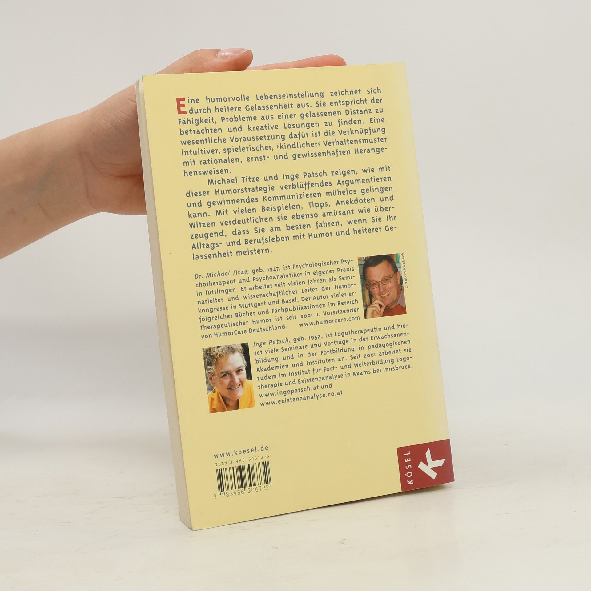 Michael Titze Die Humorstrategie