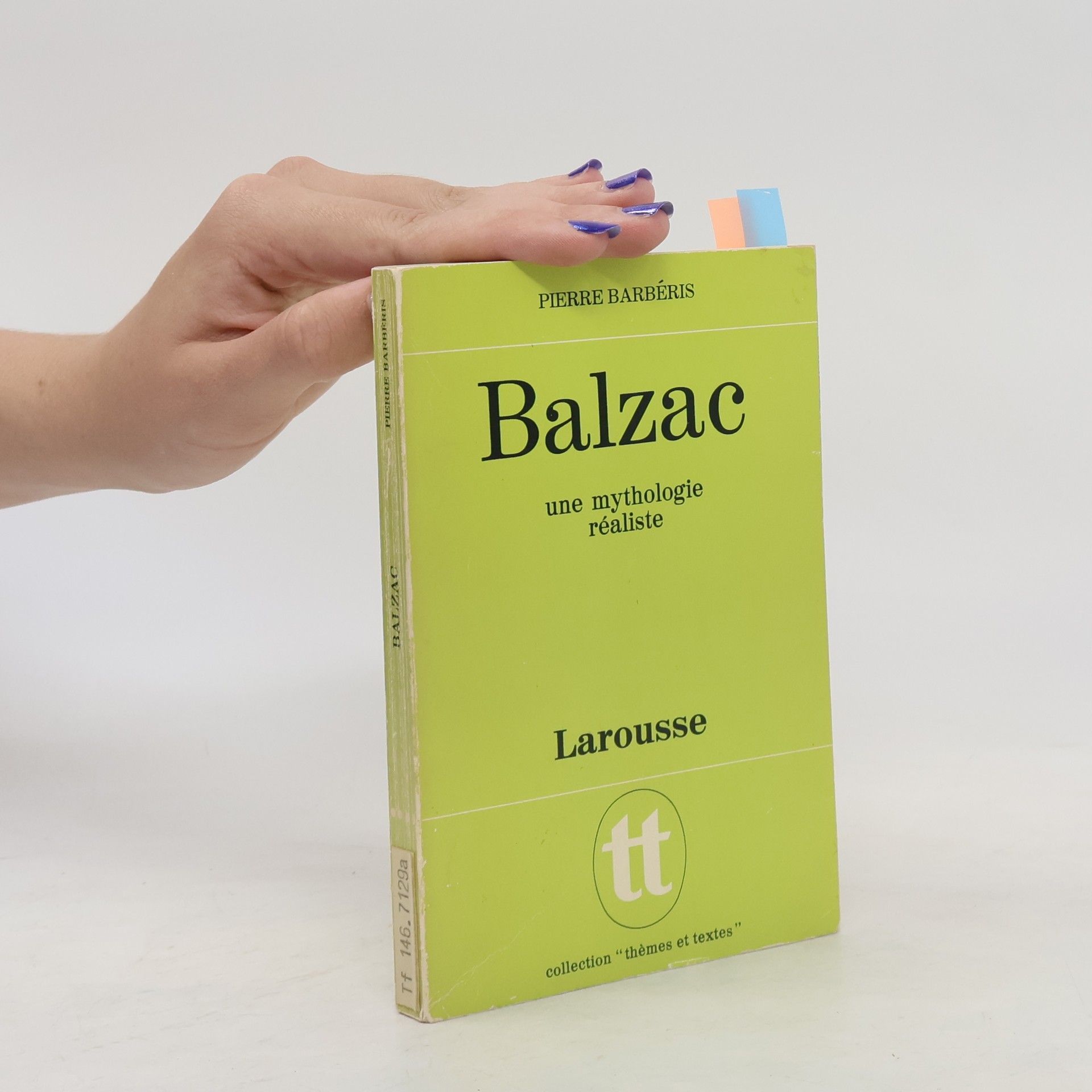 Pierre Barbéris Balzac: une mythologie réaliste