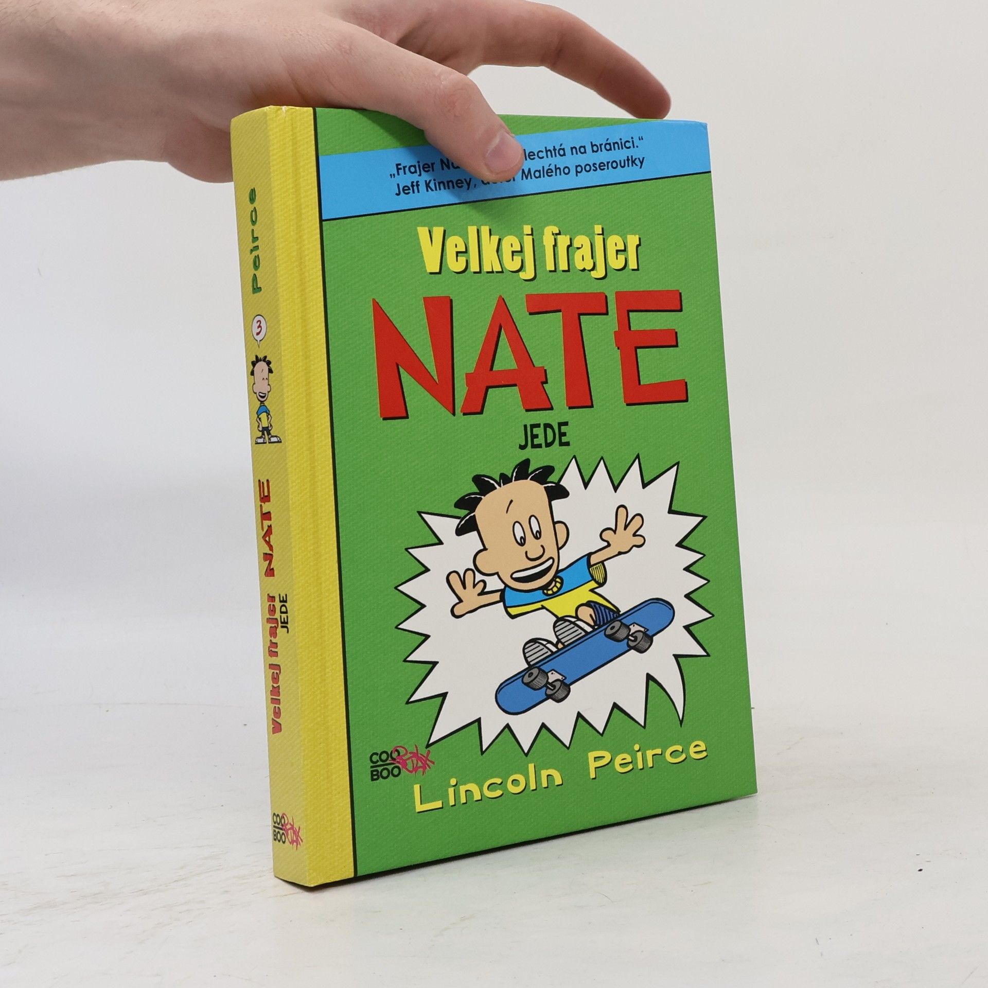 Lincoln Peirce Velkej frajer Nate jede