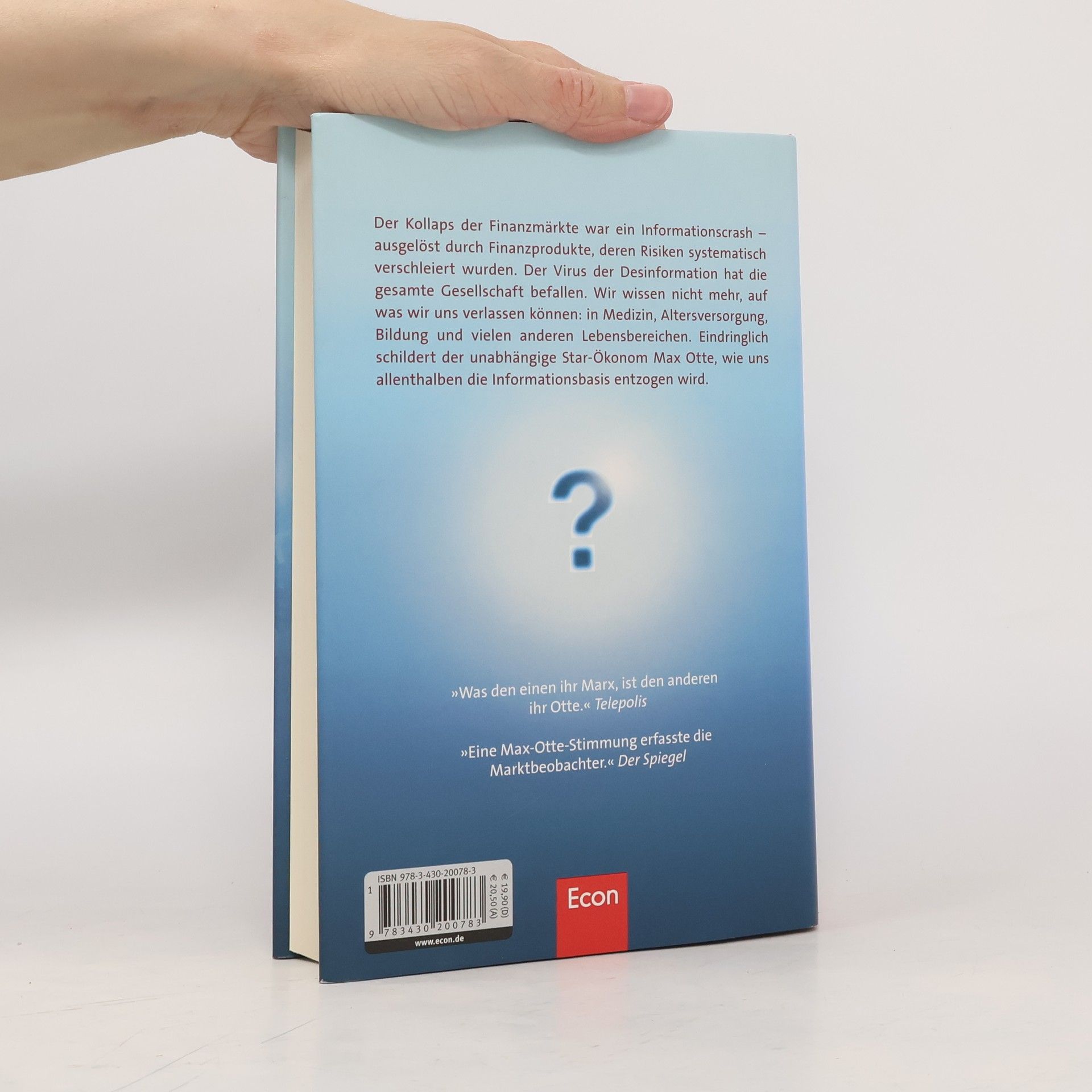 Max Otte Der Informationscrash