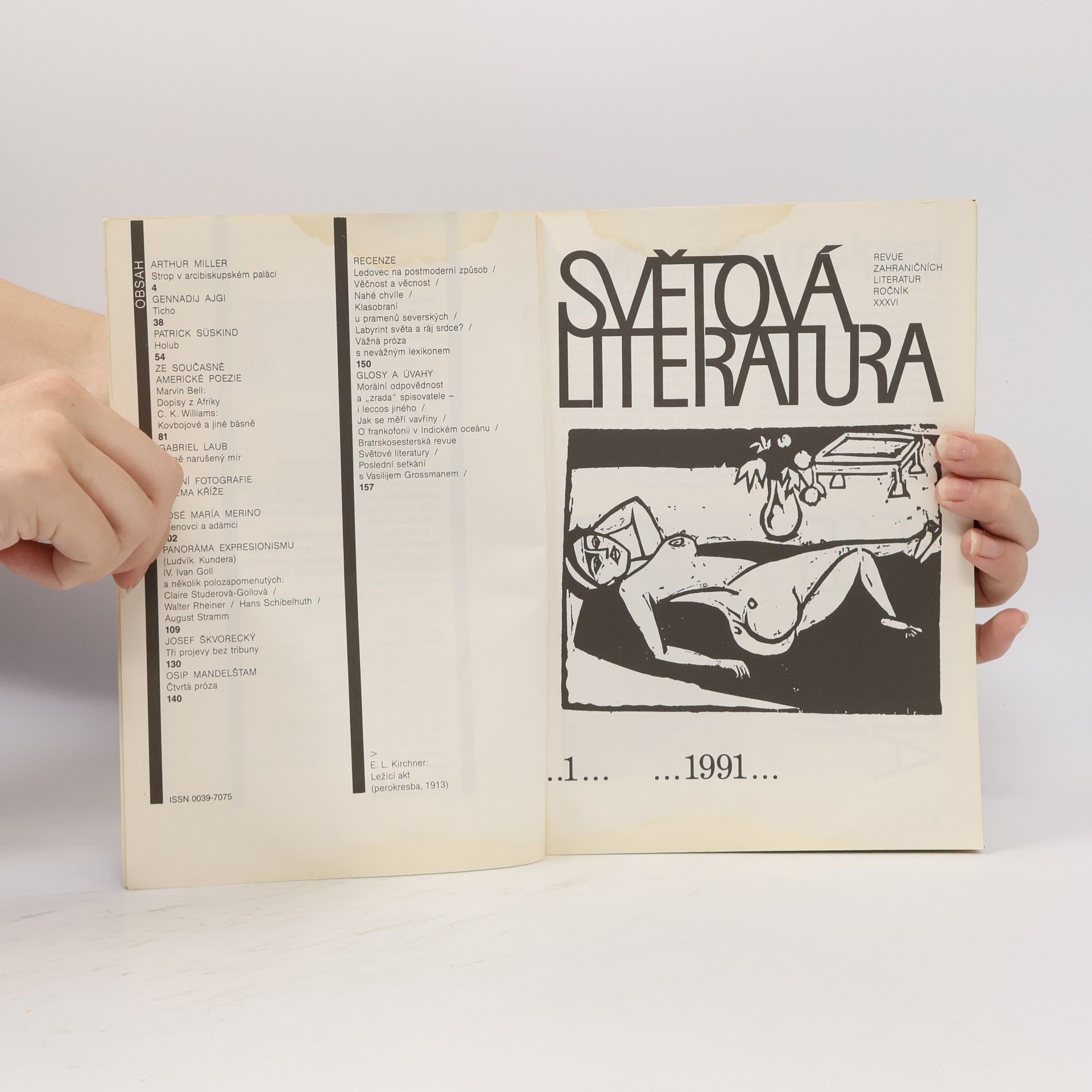 AA.VV. Světová literatura 5/1991