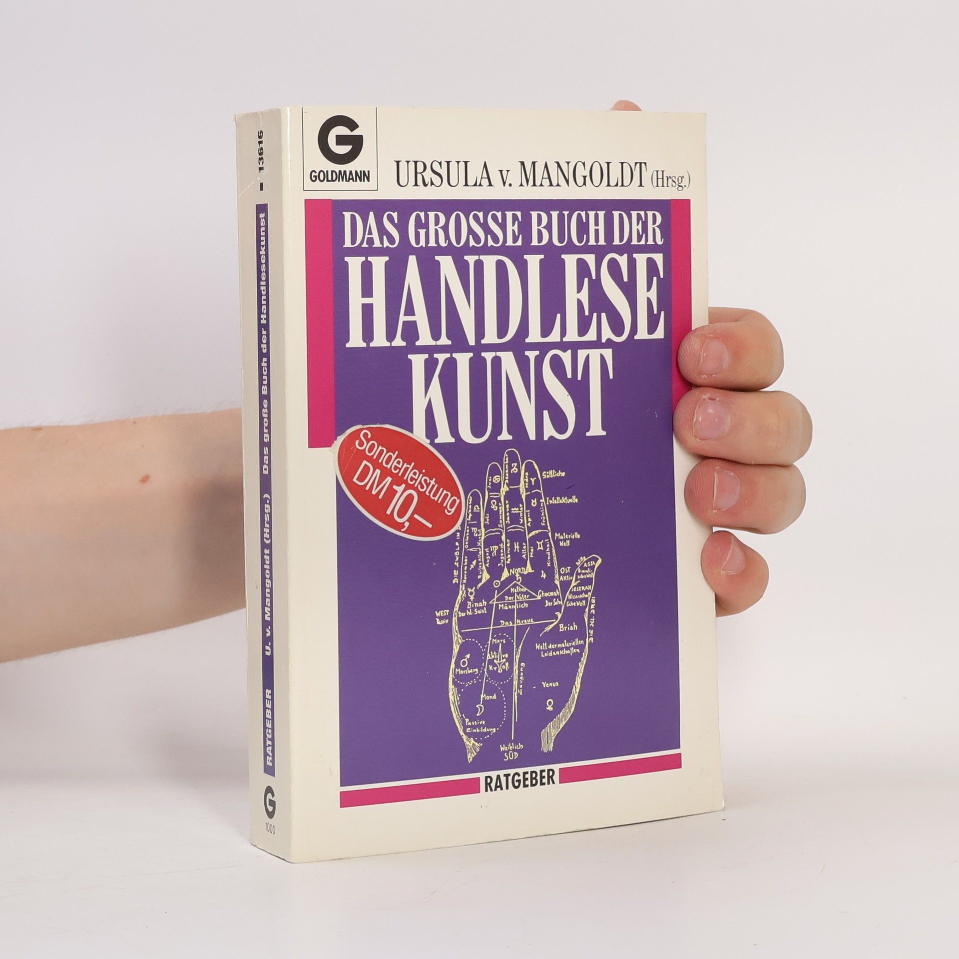 Ursula Mangoldt Das grosse Buch der Handlesekunst
