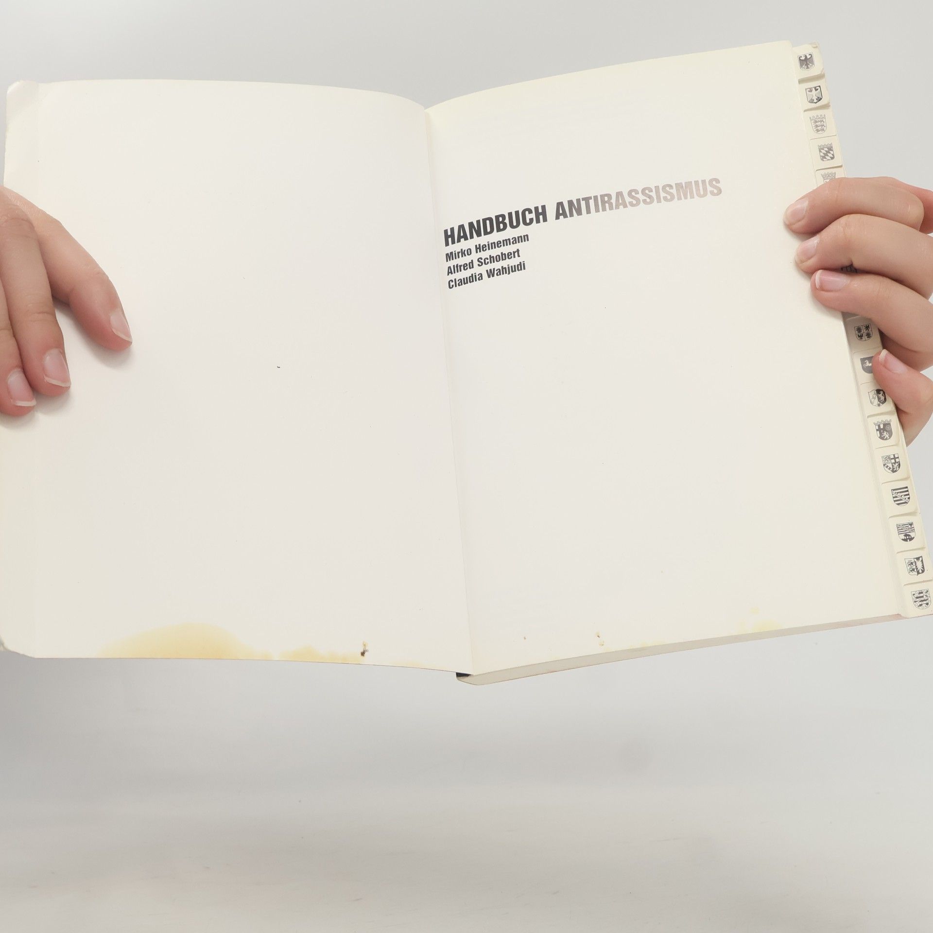 Mirko Heinemann Handbuch Antirassismus