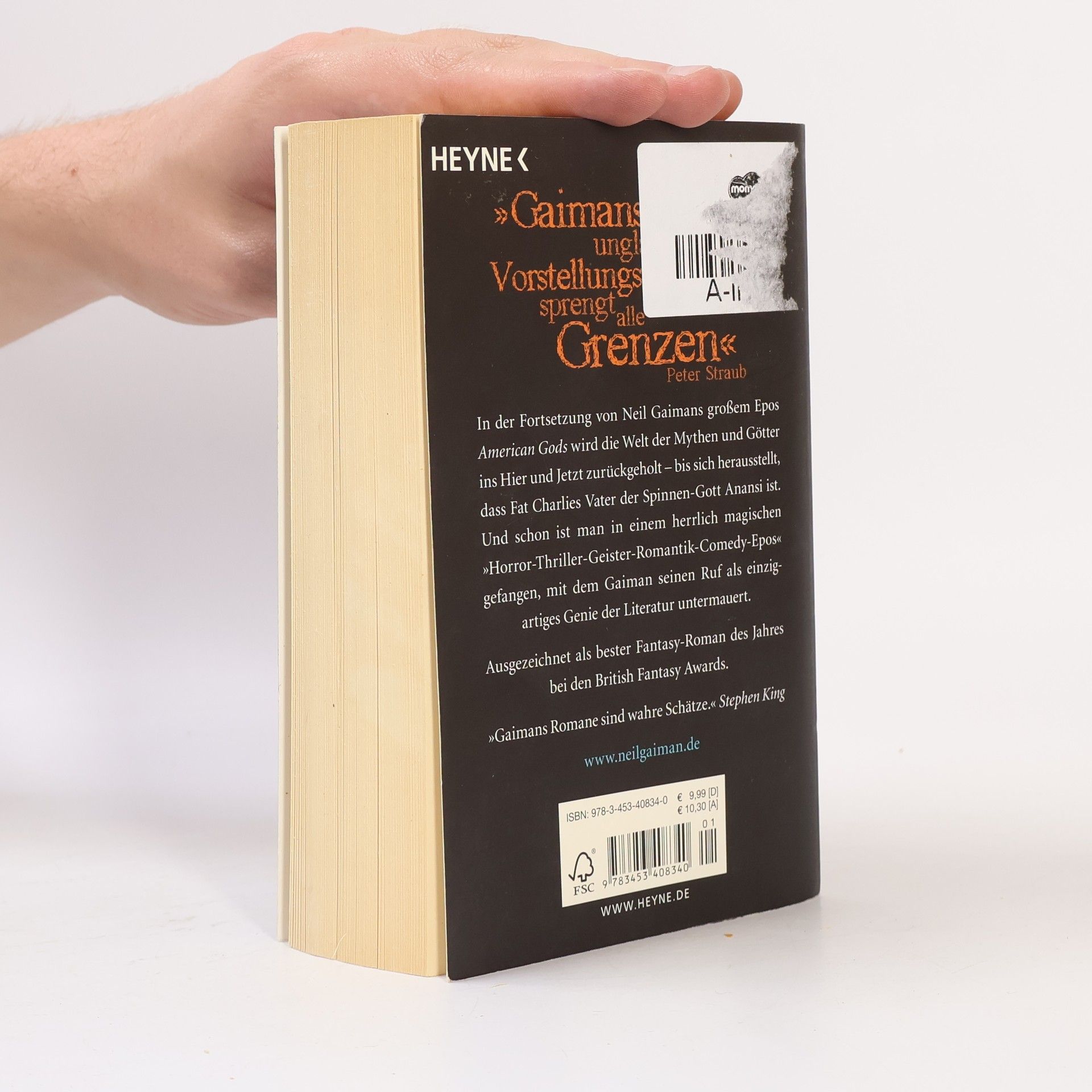Neil Gaiman Anansi Boys