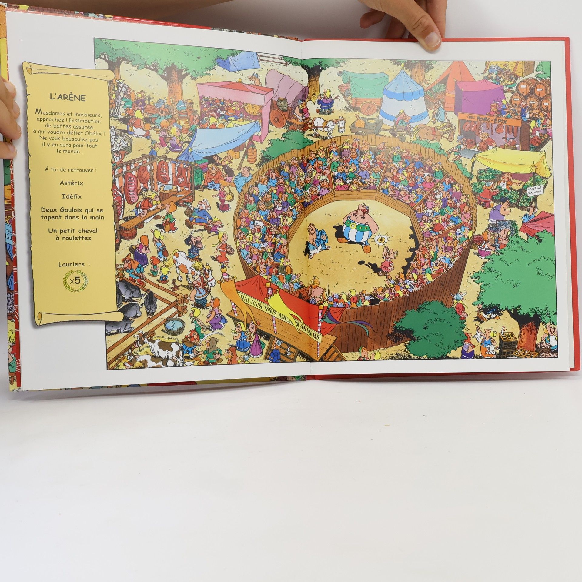 Albert Uderzo Cherche et trouve Astérix