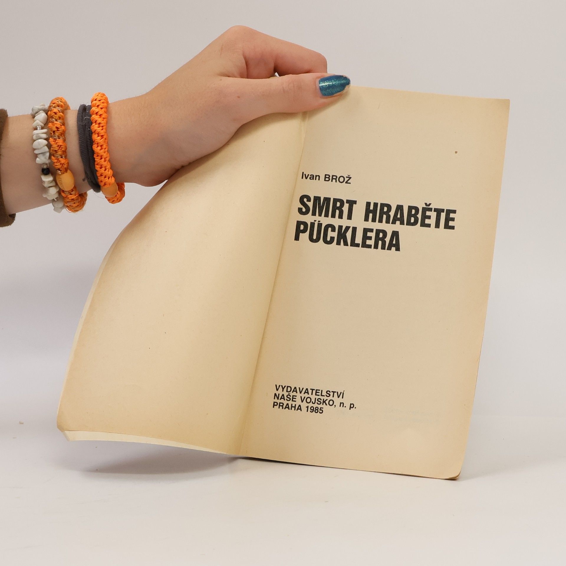Miloslav Havlíček Smrt hraběte Pücklera