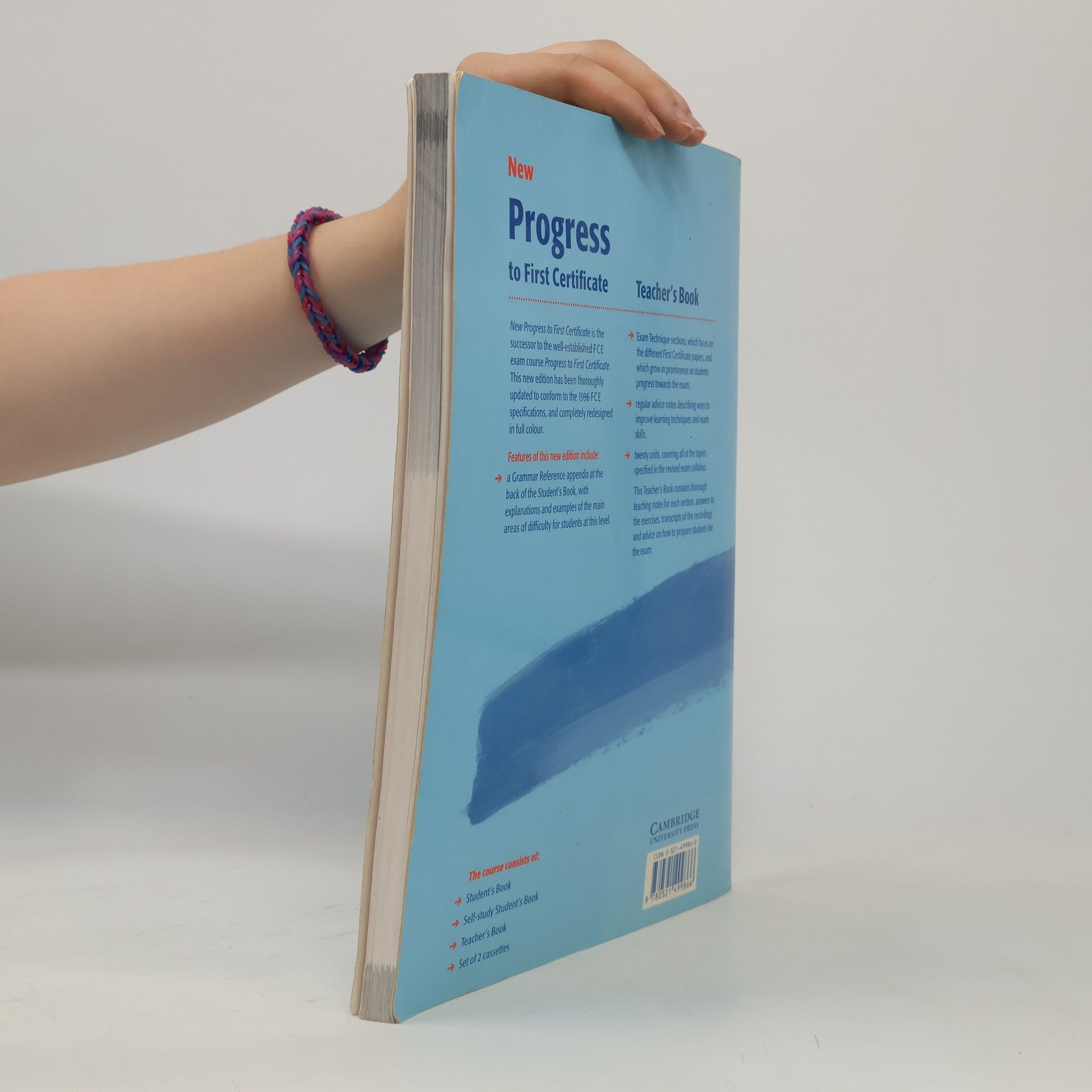 Leo Jones New progress to first certificate. Teacher's book