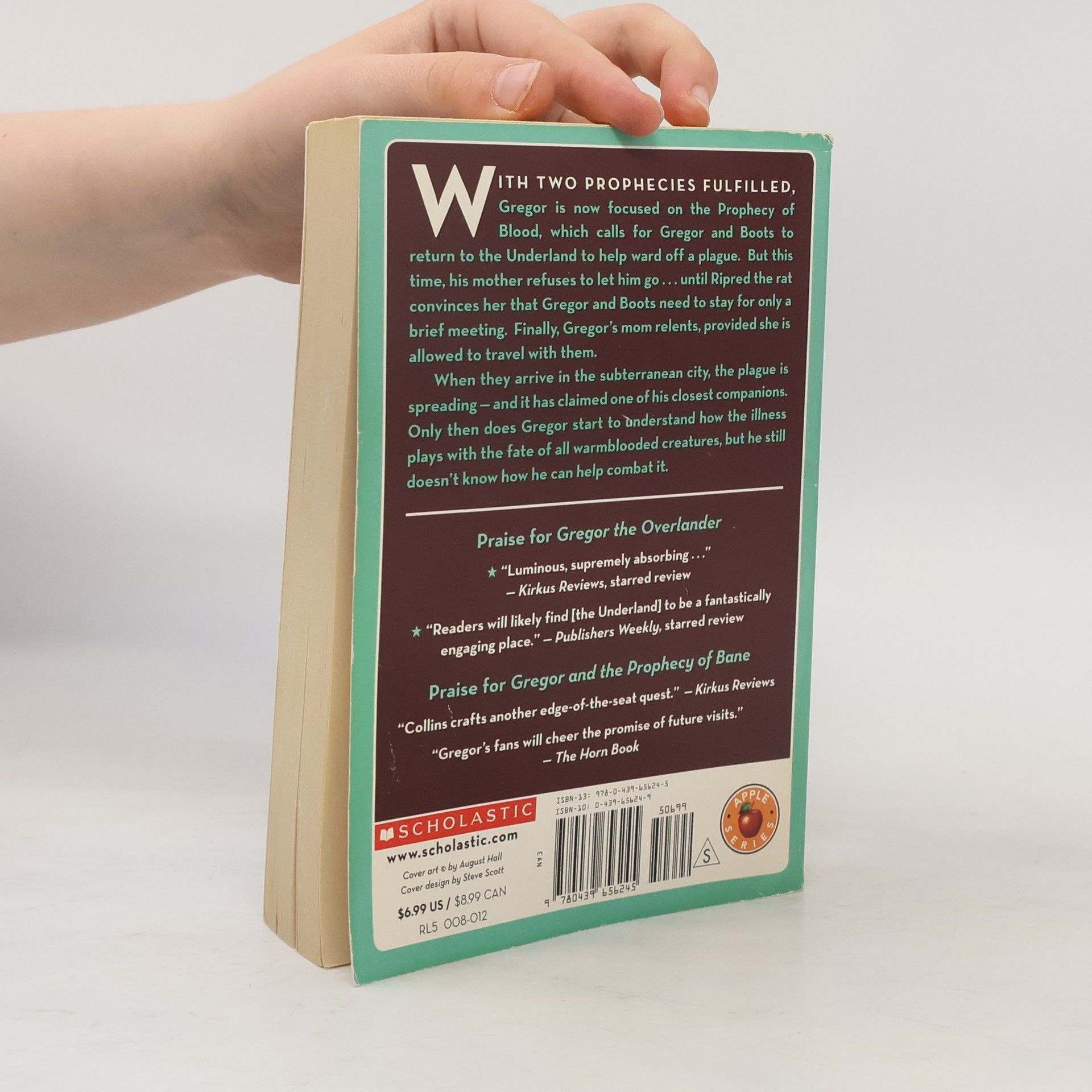 Suzanne Collins Gregor and the Curse of the Warmbloods